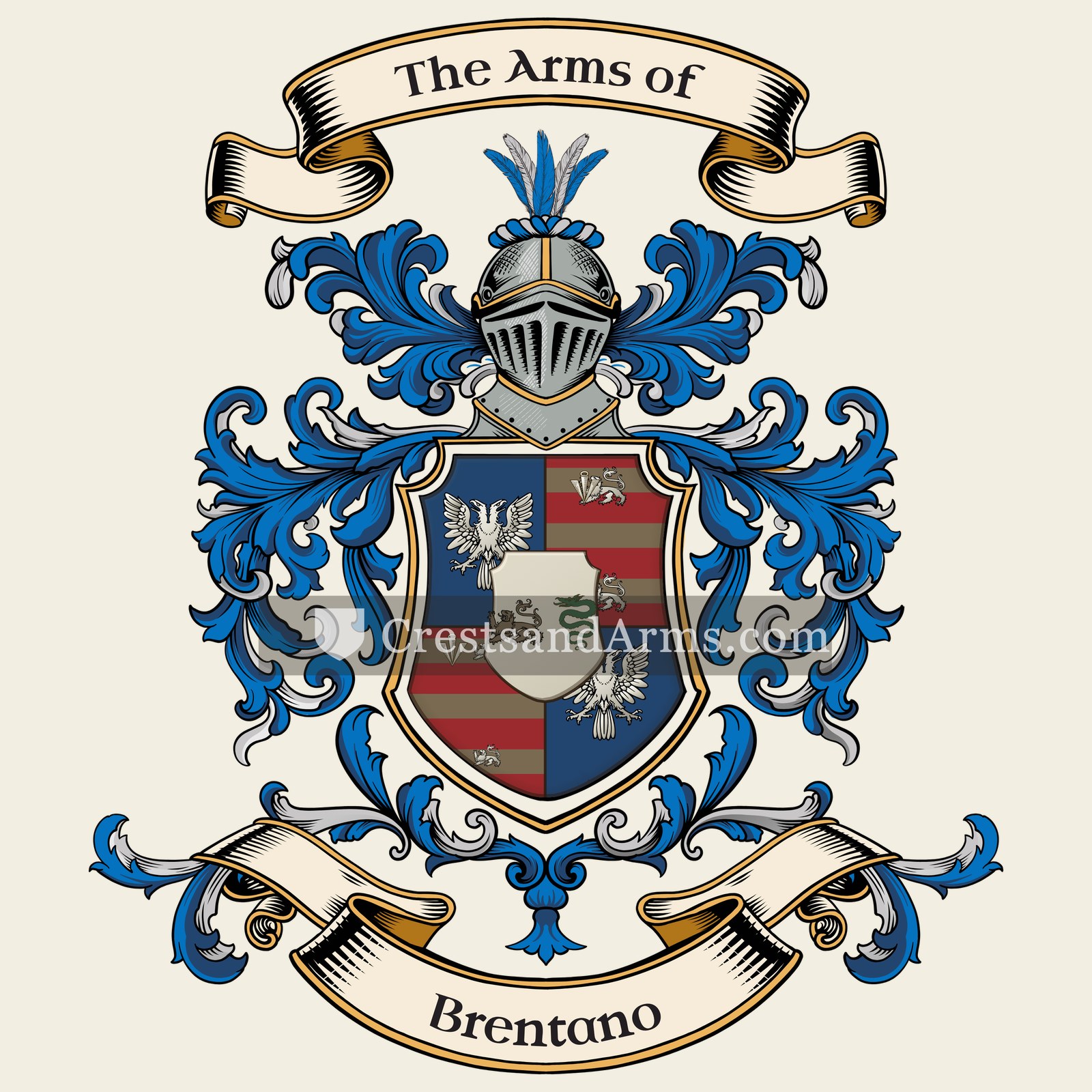 The Brentano coat of arms