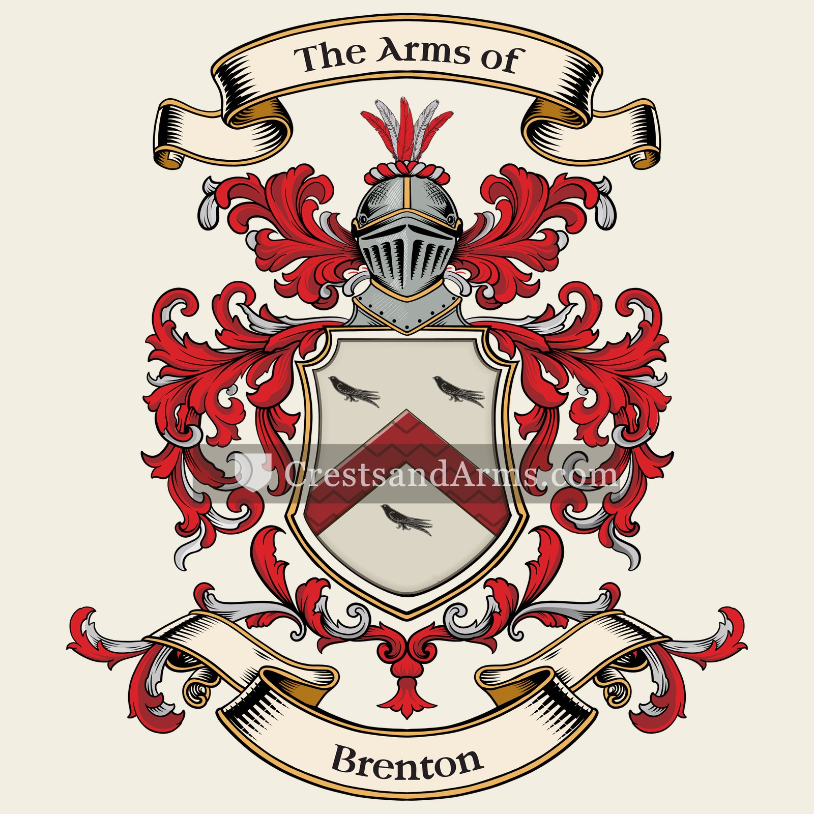 The Brenton coat of arms