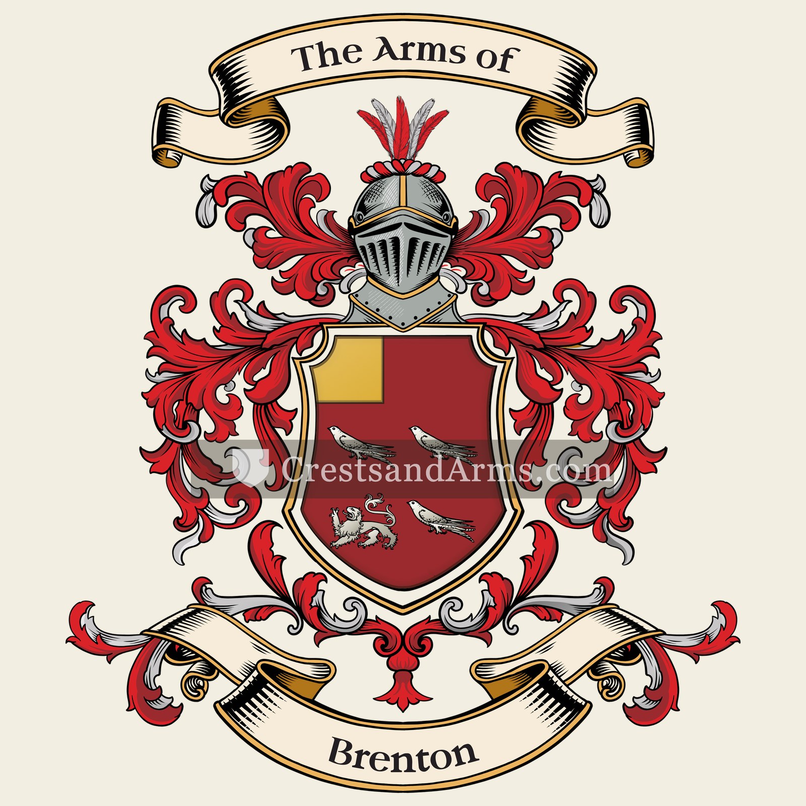 The Brenton coat of arms