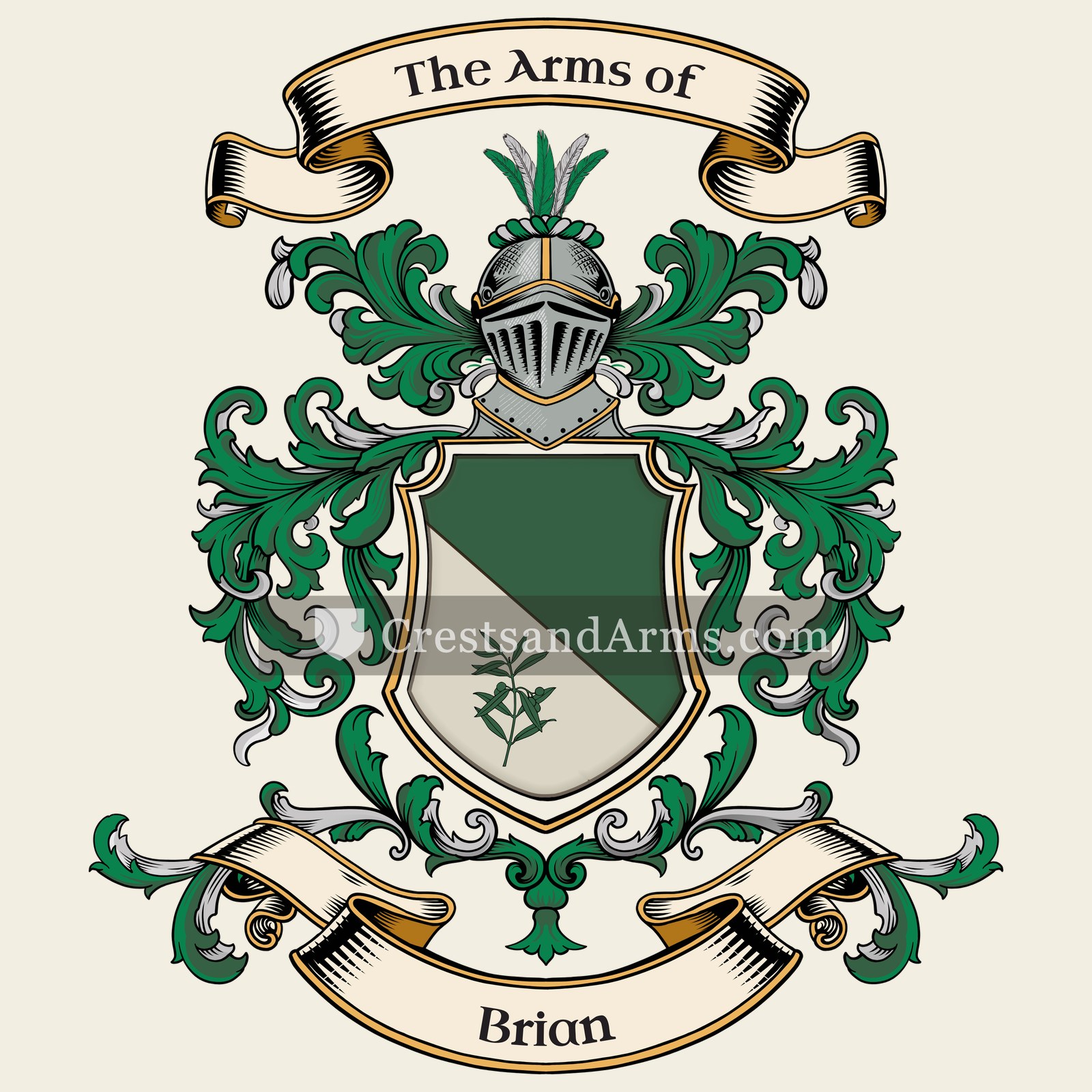 The Brian coat of arms