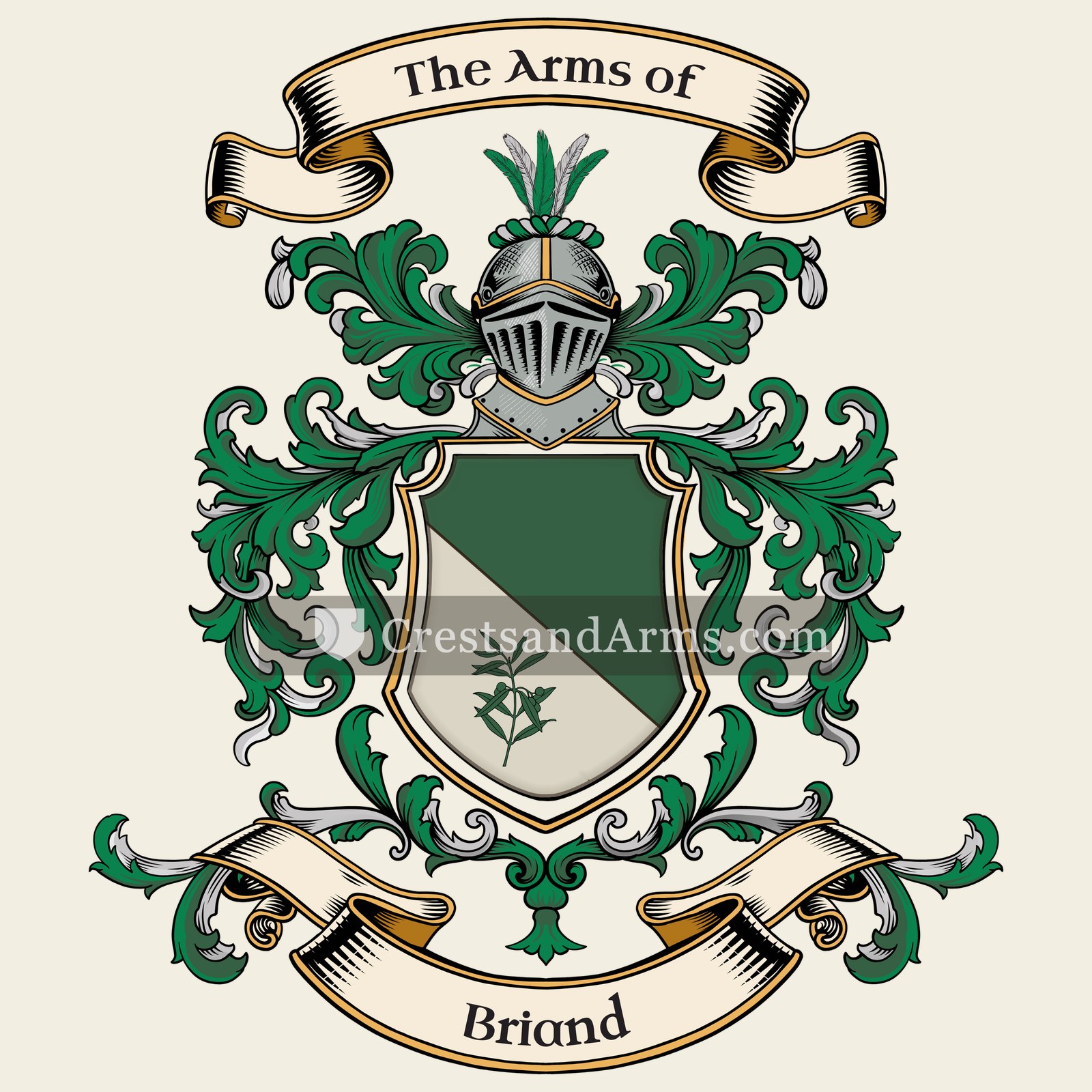 The Briand coat of arms