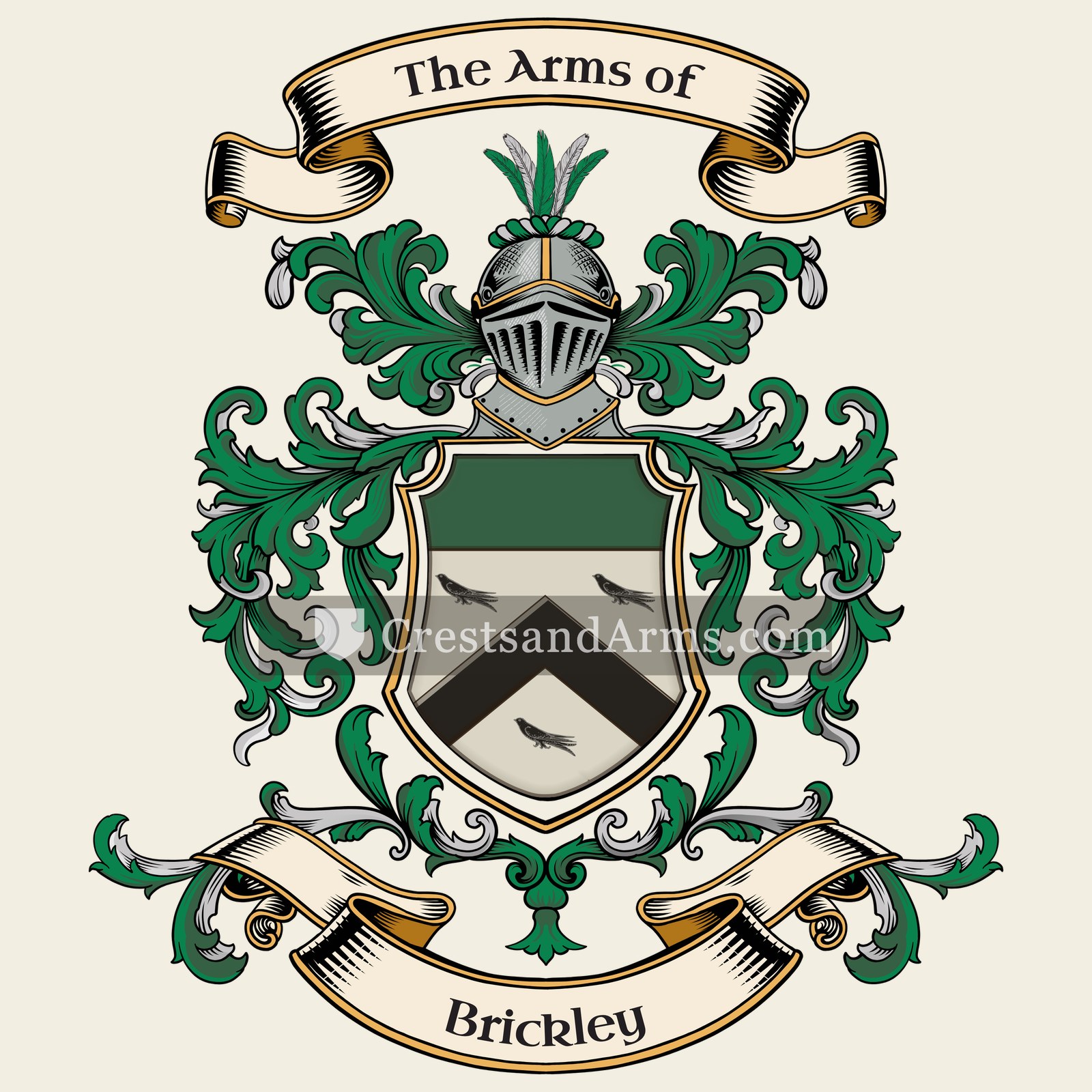 The Brickley coat of arms