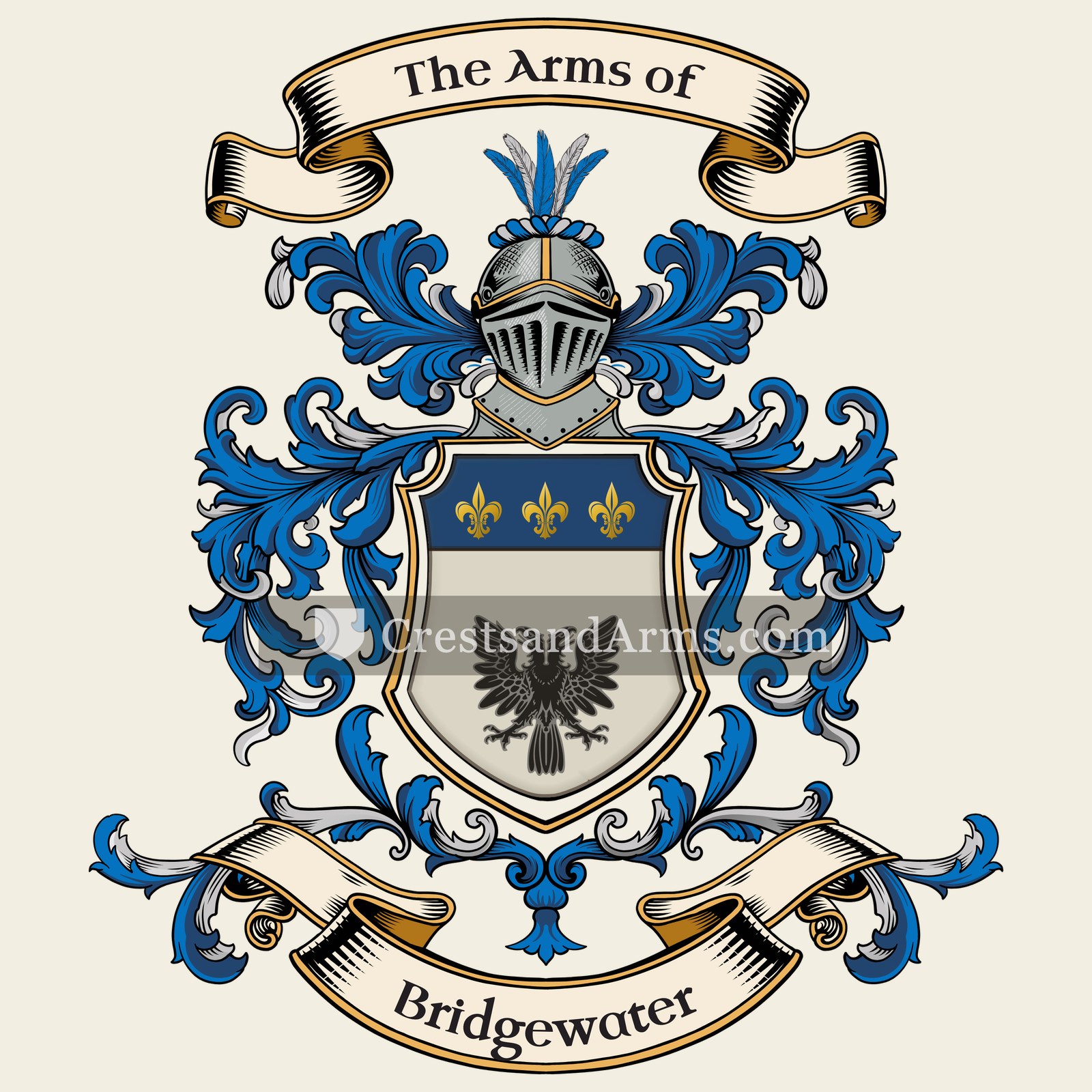 The Bridgewater coat of arms