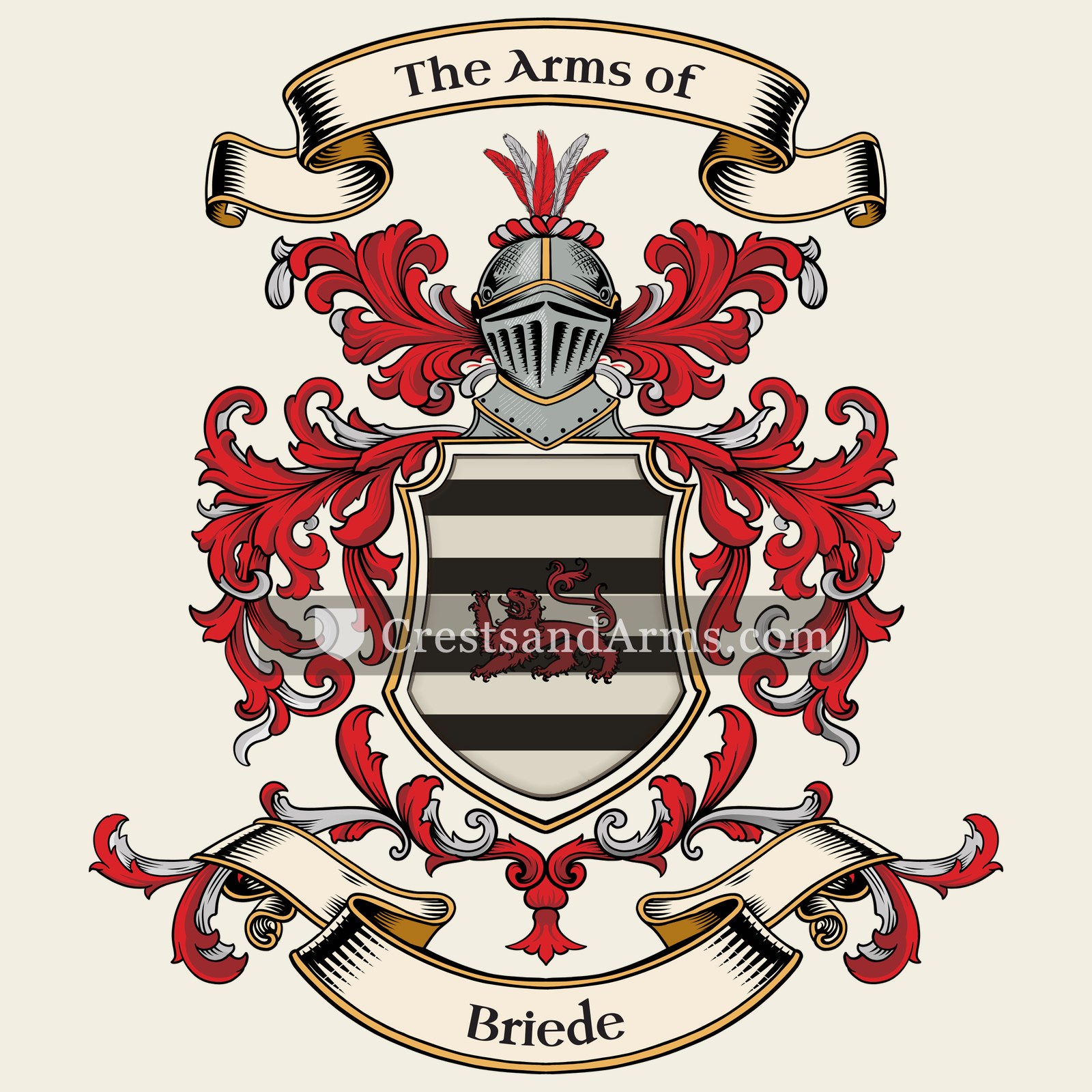 The Briede coat of arms