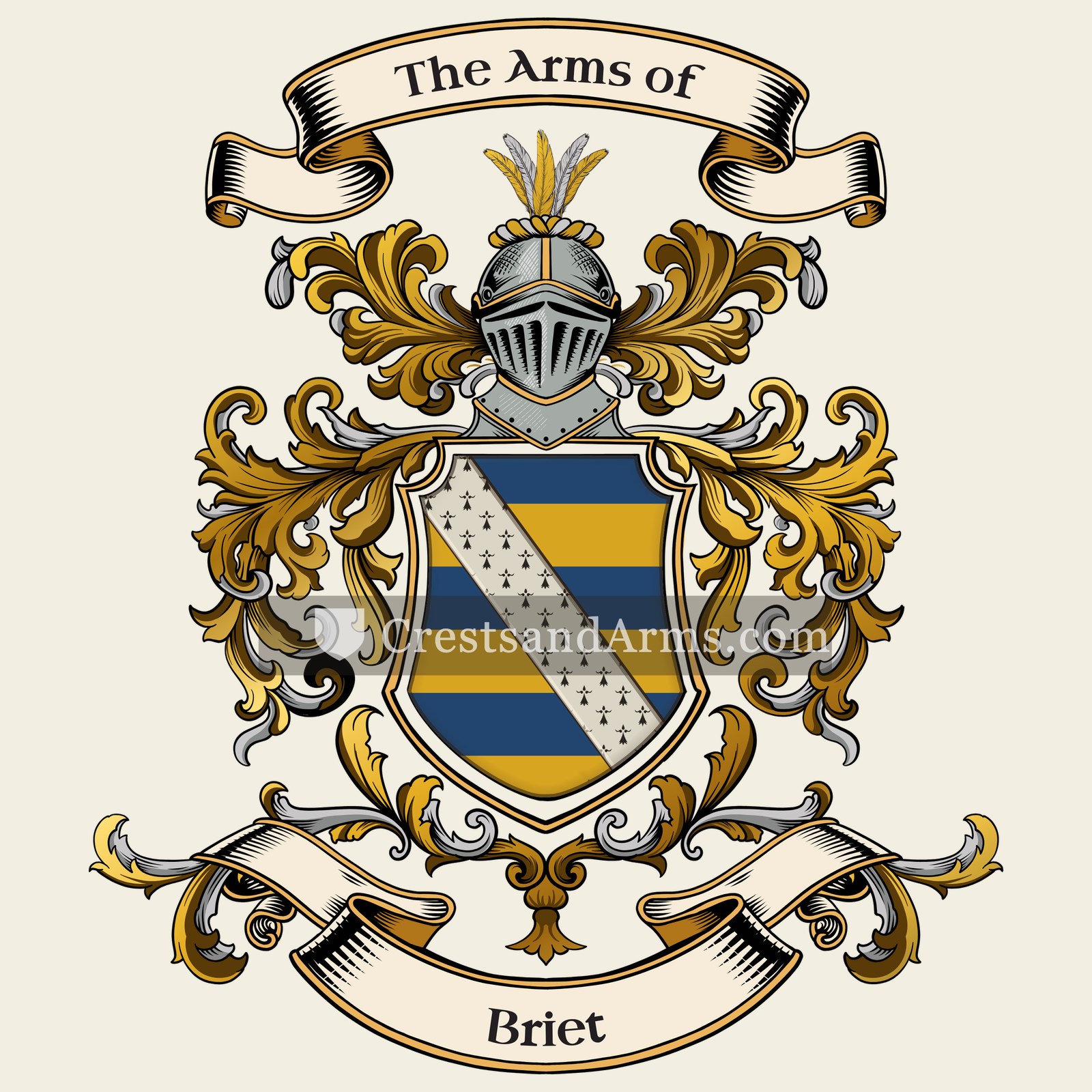 The Briet coat of arms