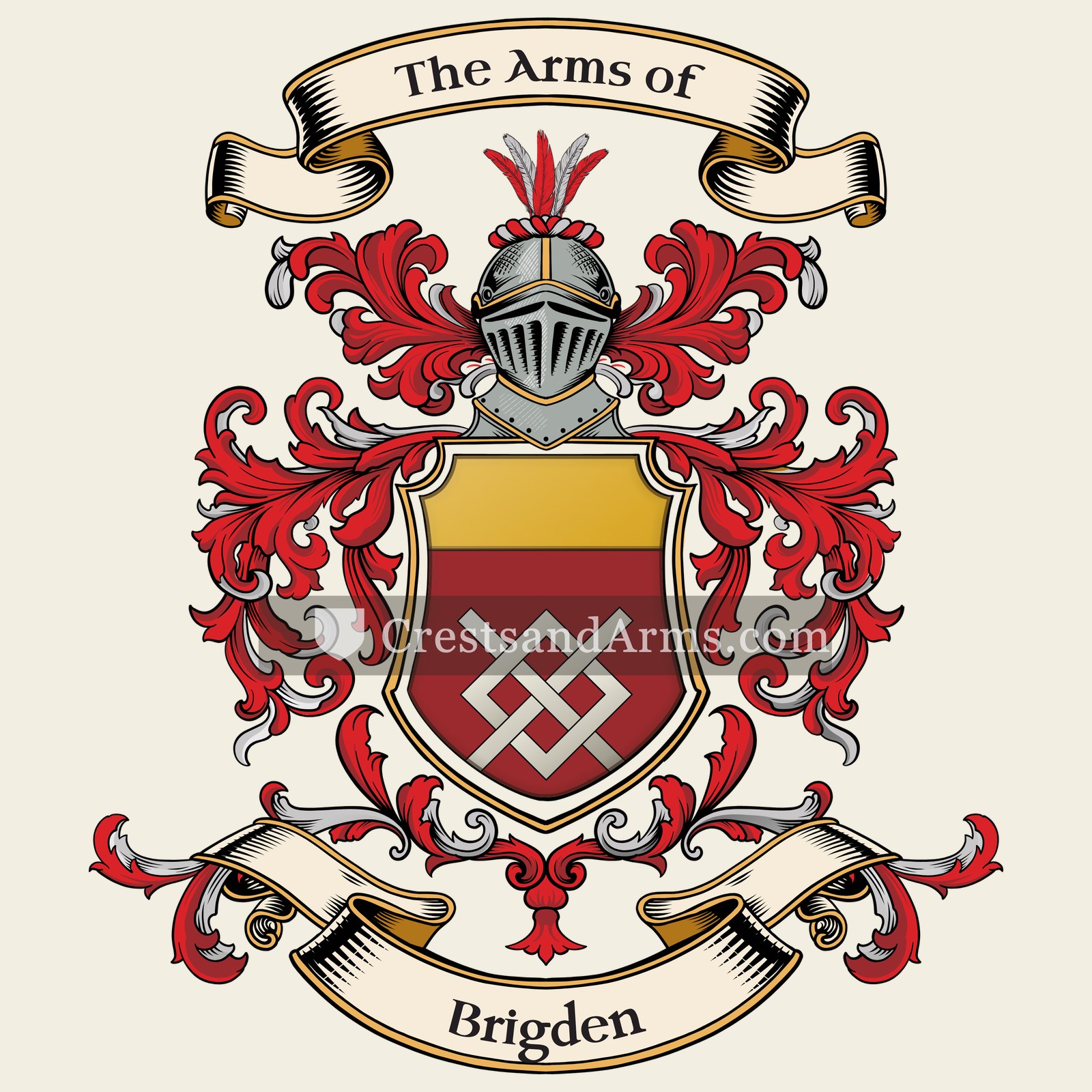 The Brigden coat of arms