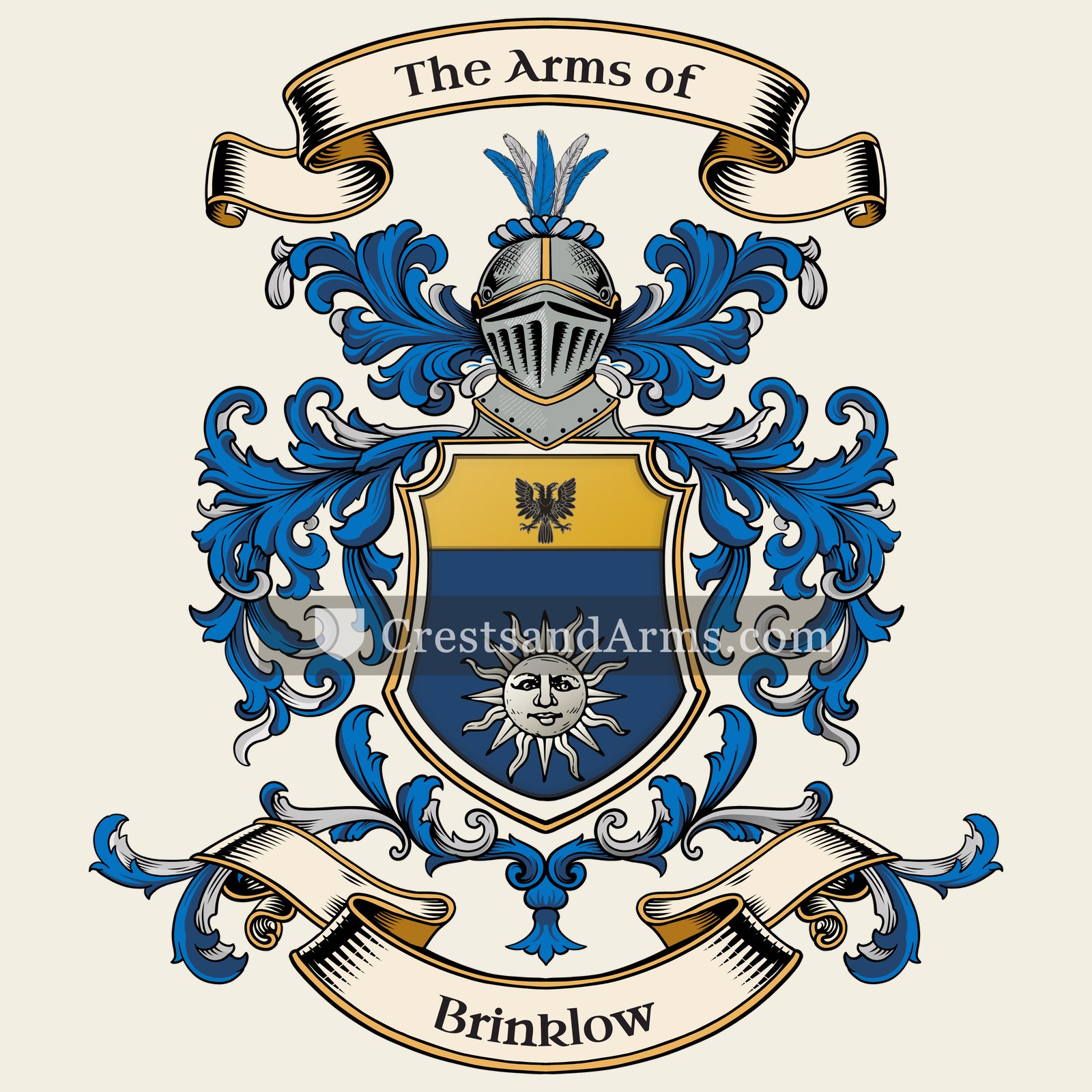 The Brinklow coat of arms