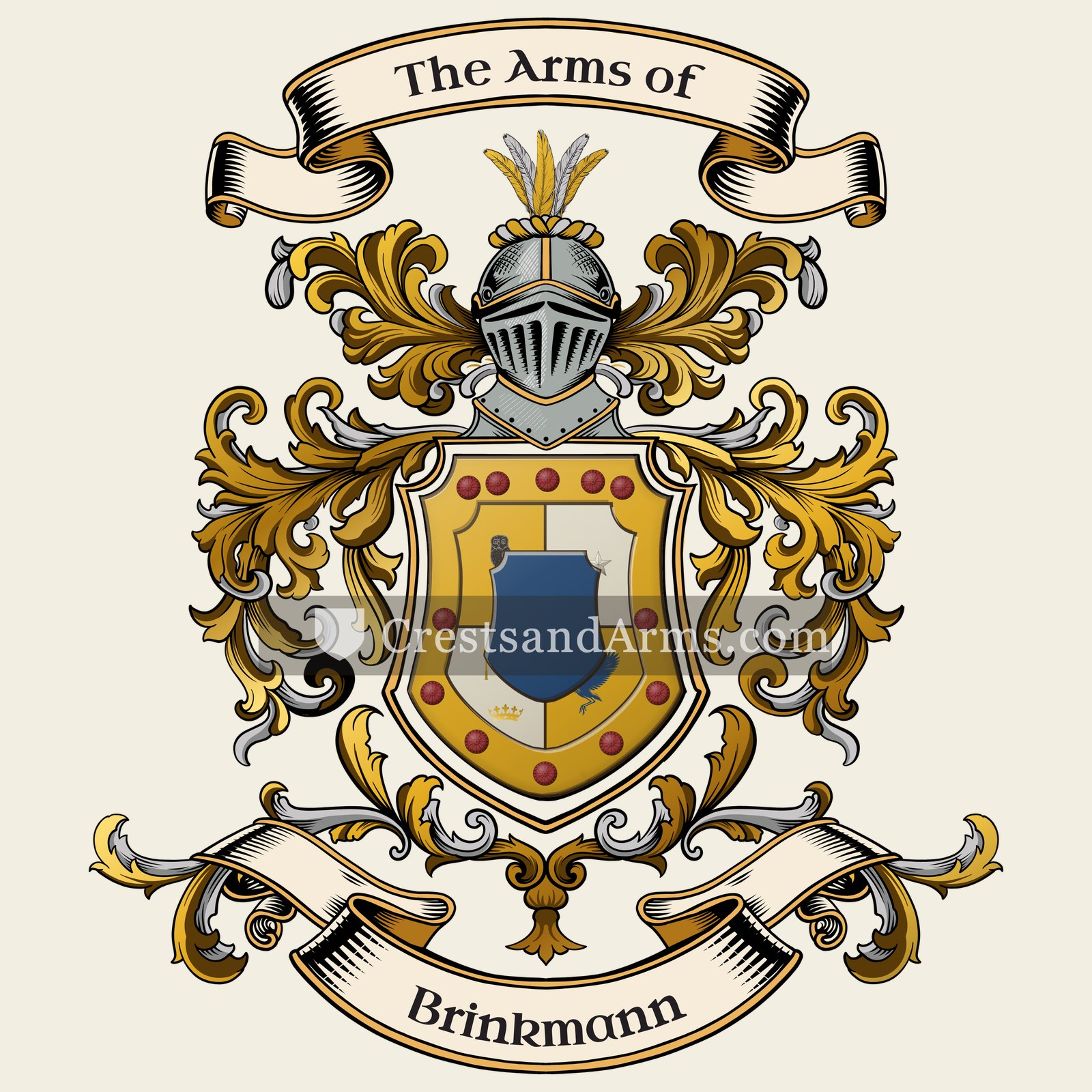 The Brinkmann coat of arms