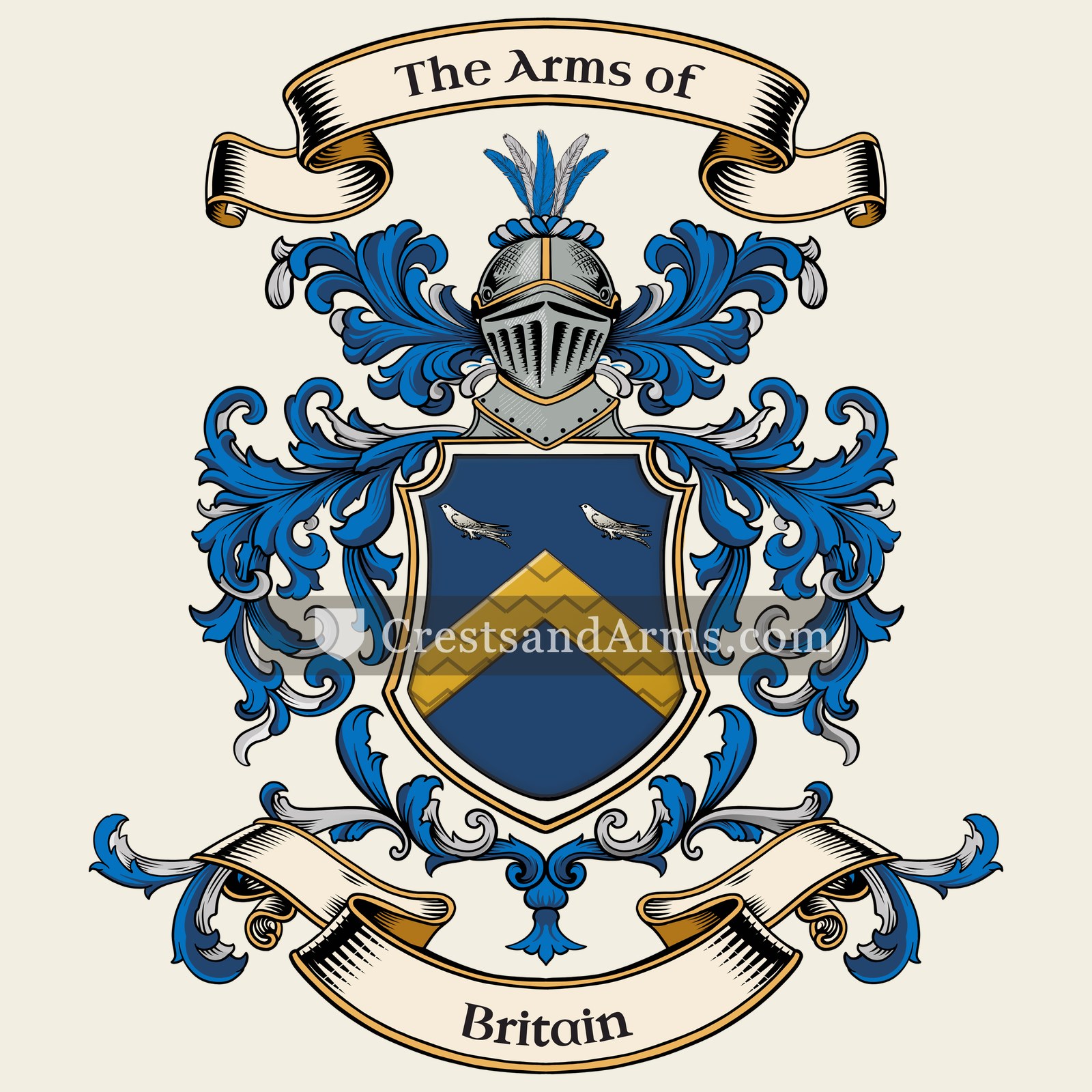 The Britain coat of arms