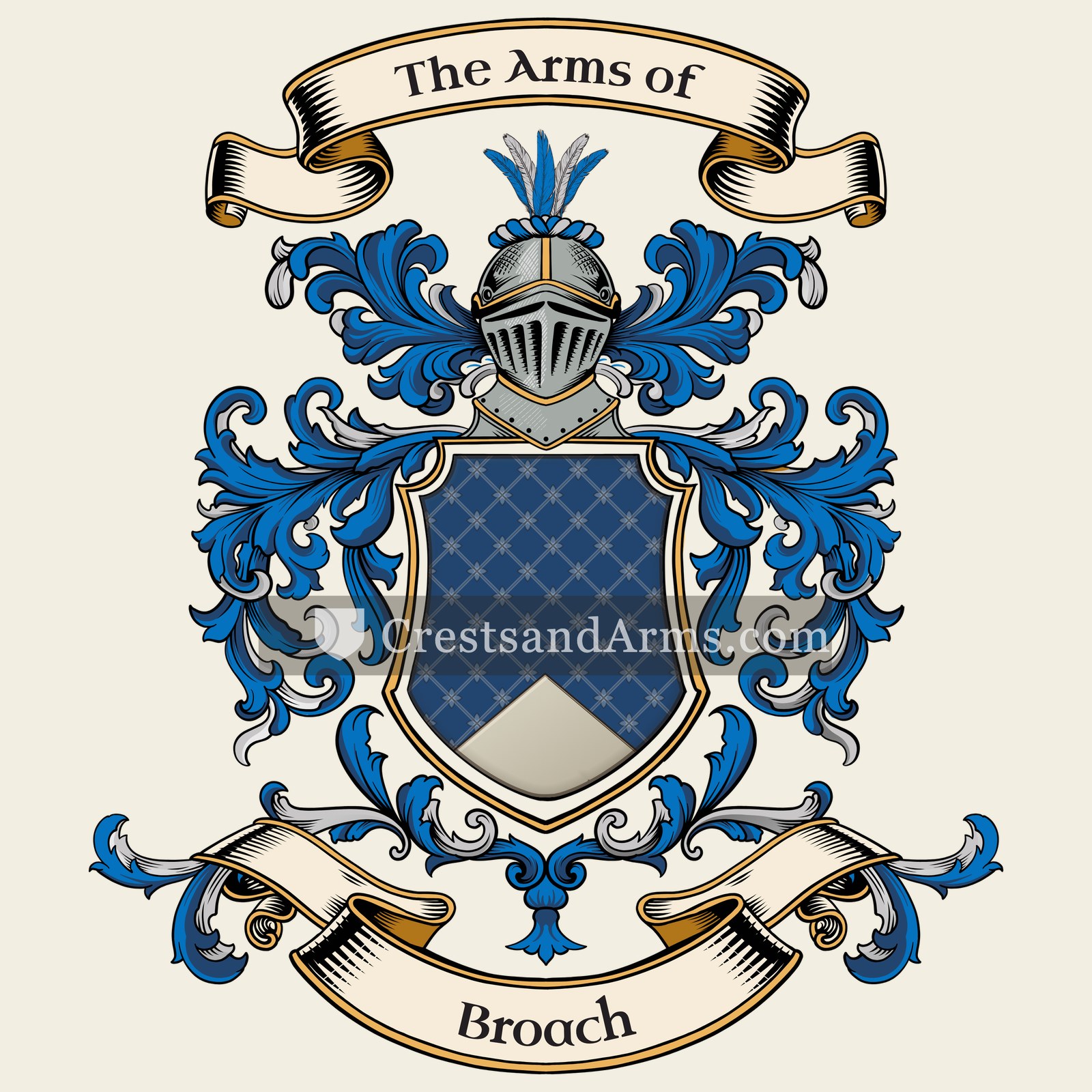 The Broach coat of arms