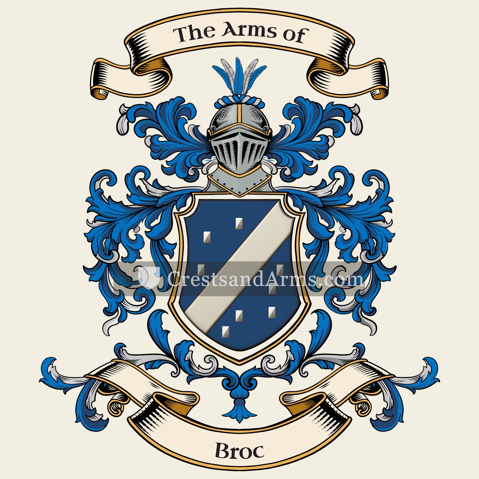 The Broc coat of arms