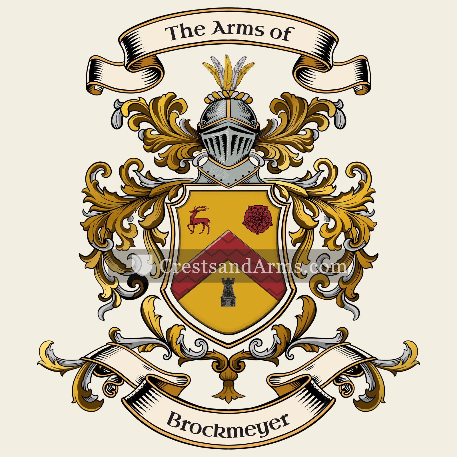 The Brockmeyer coat of arms