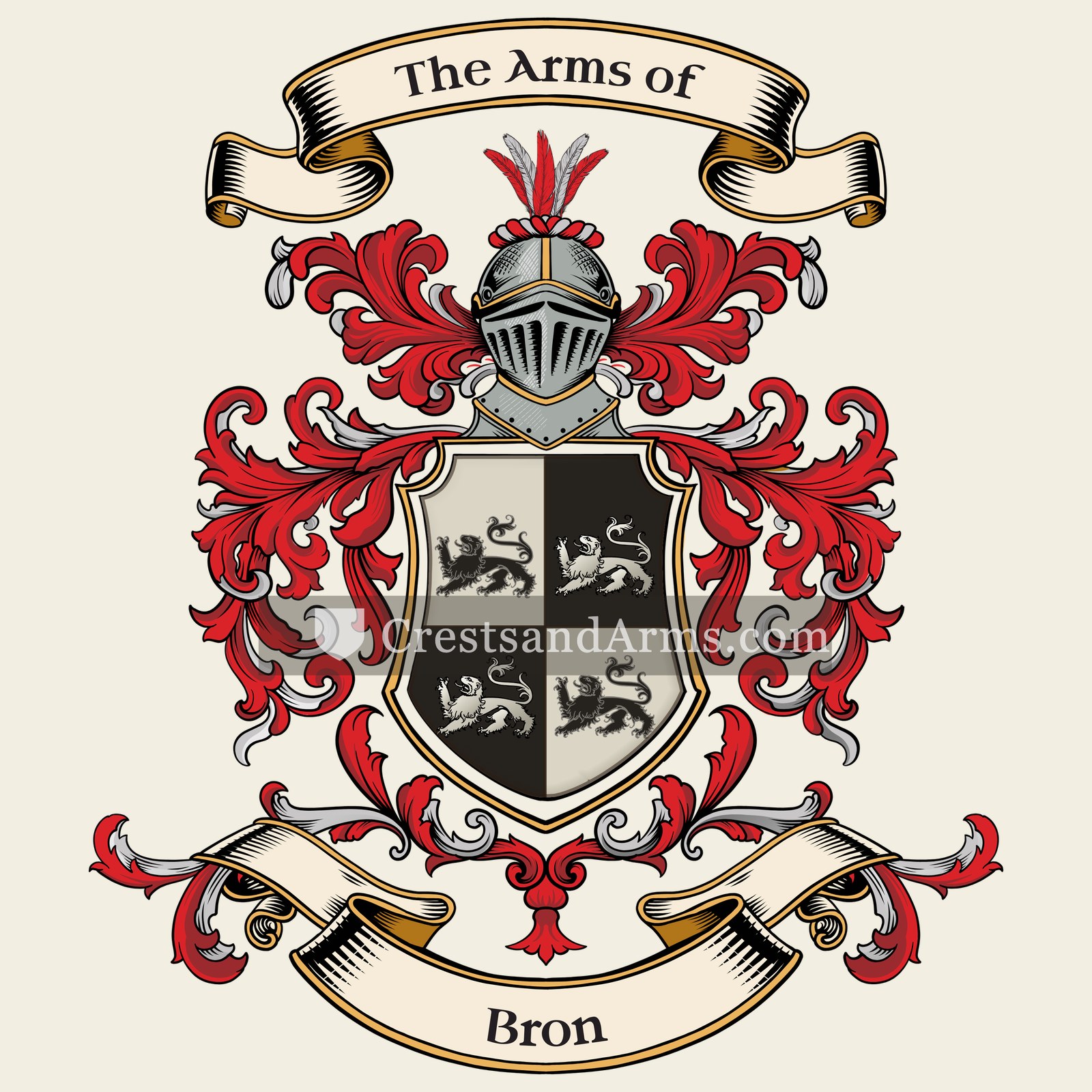 The Bron coat of arms