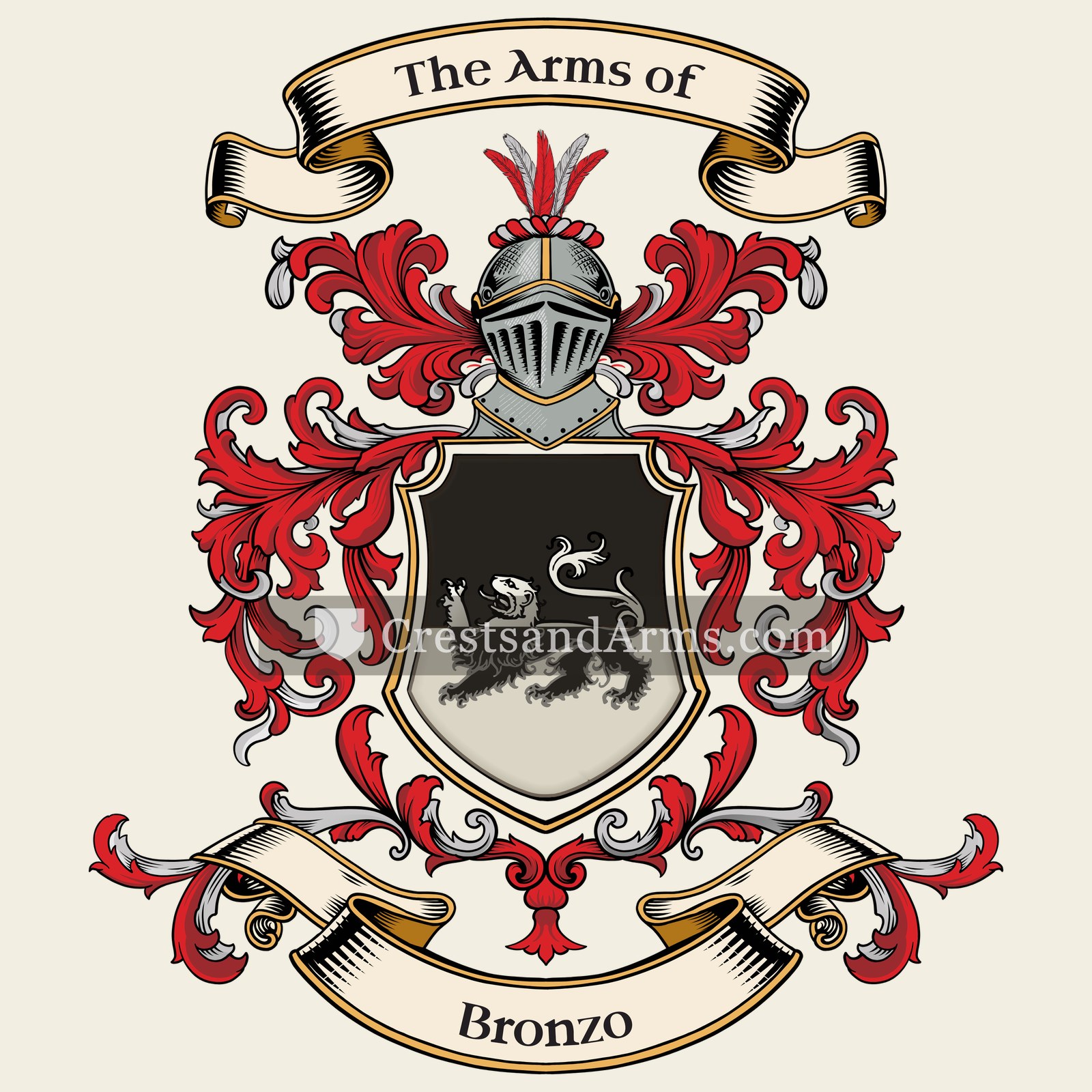 The Bronzo coat of arms