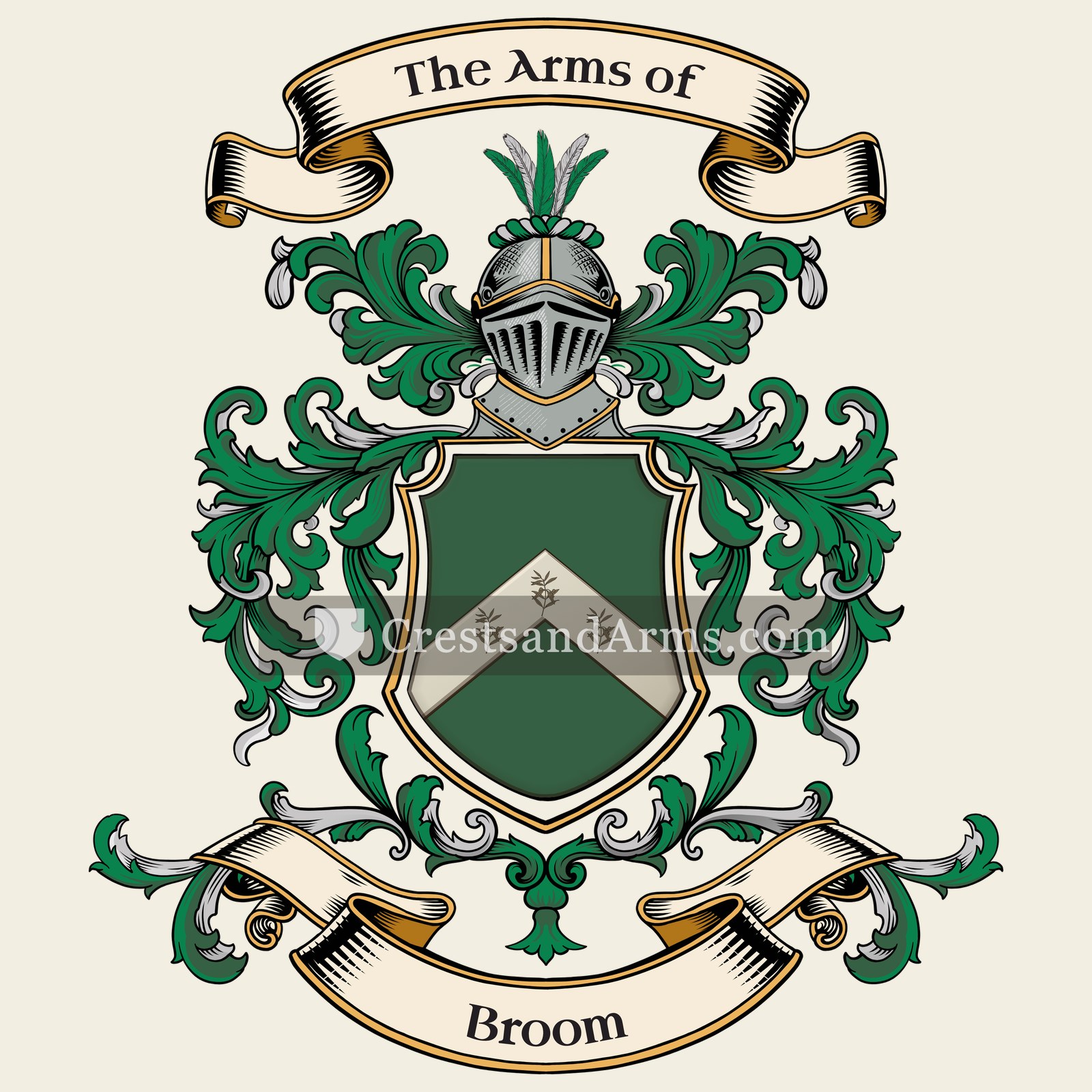 The Broom coat of arms