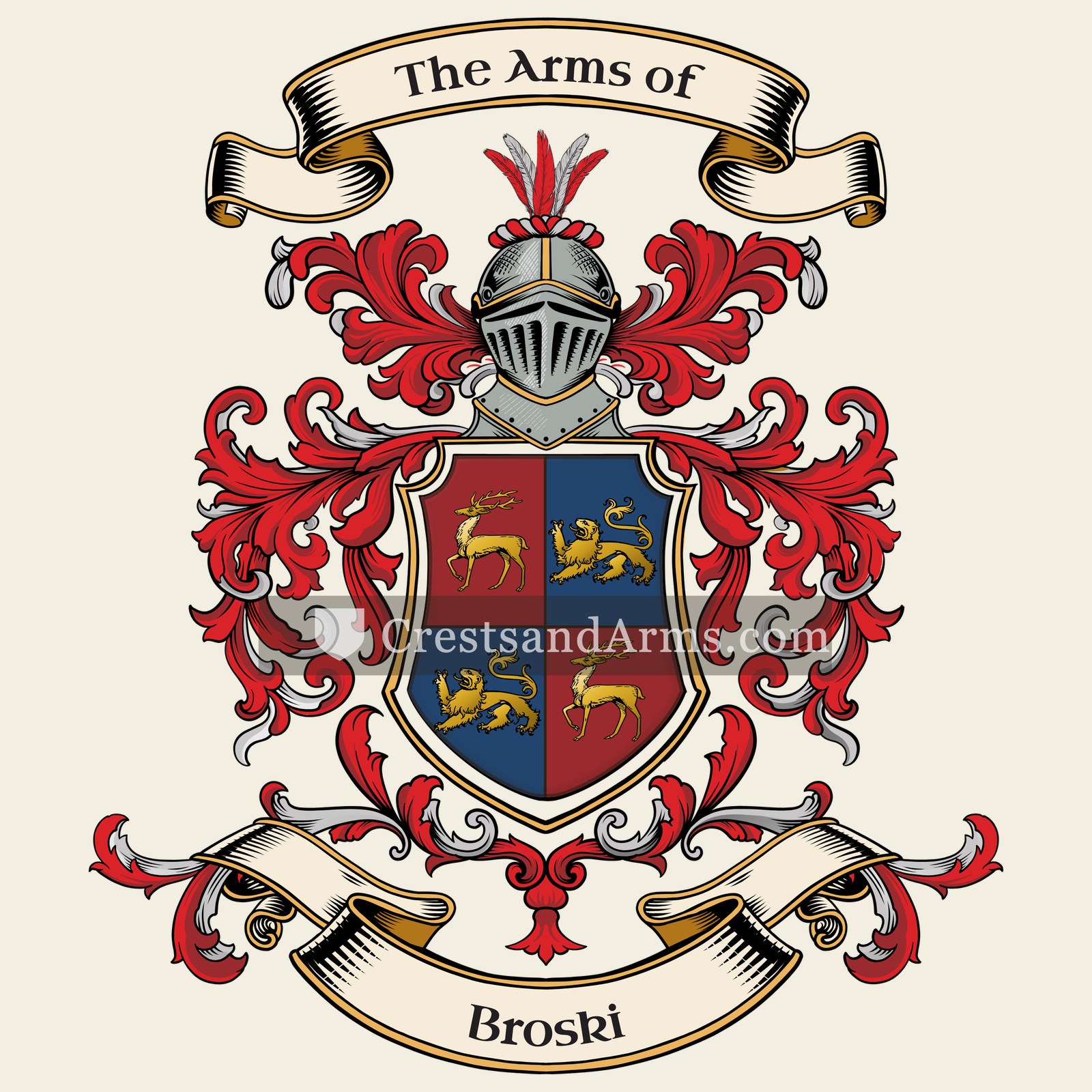 The arms