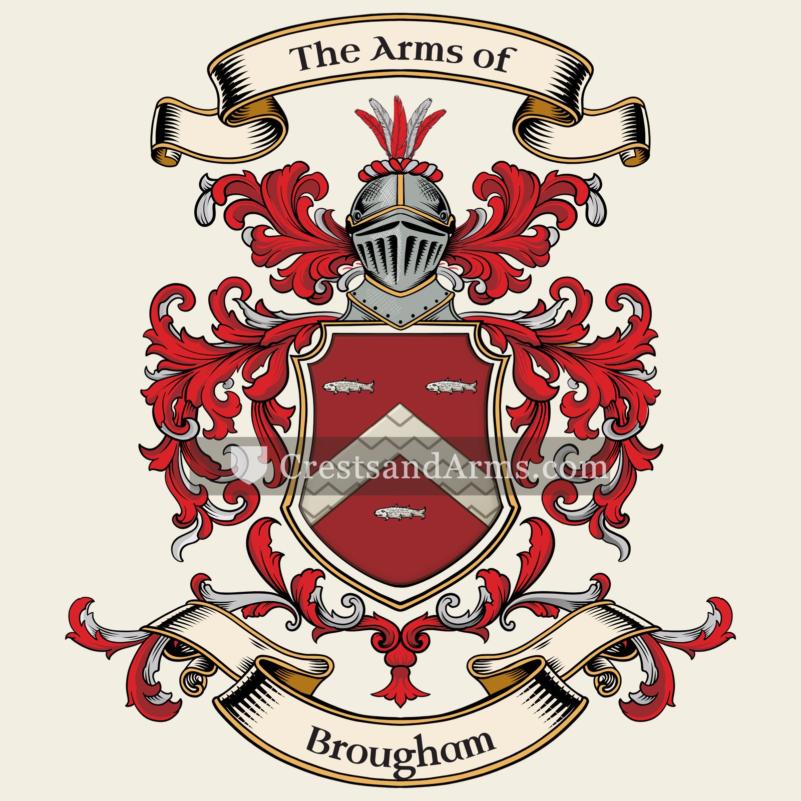 The Brougham coat of arms