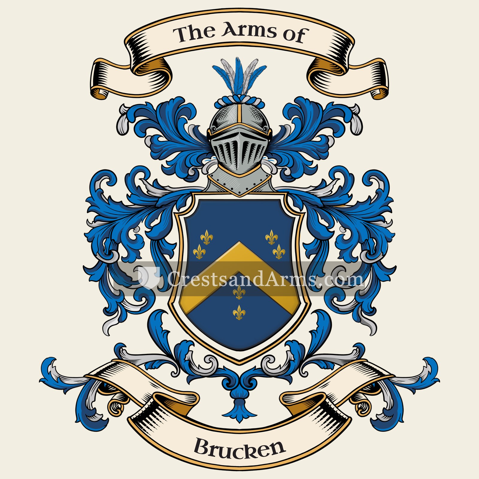 The Brucken coat of arms