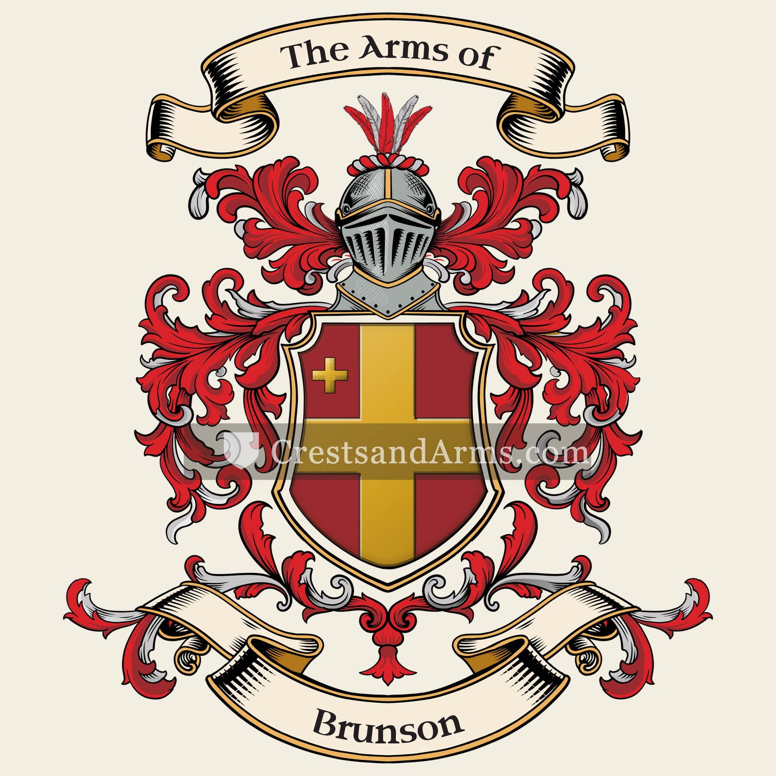 The Brunson coat of arms