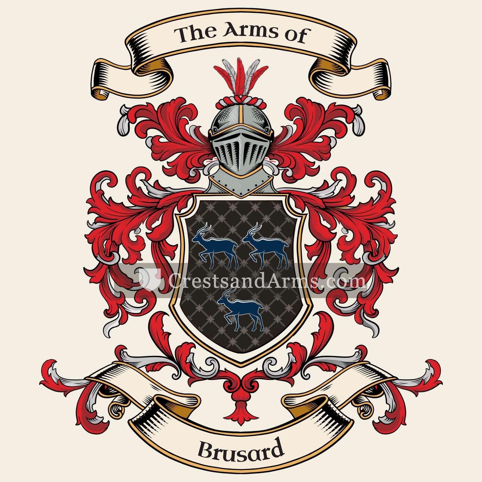 The Brusard coat of arms