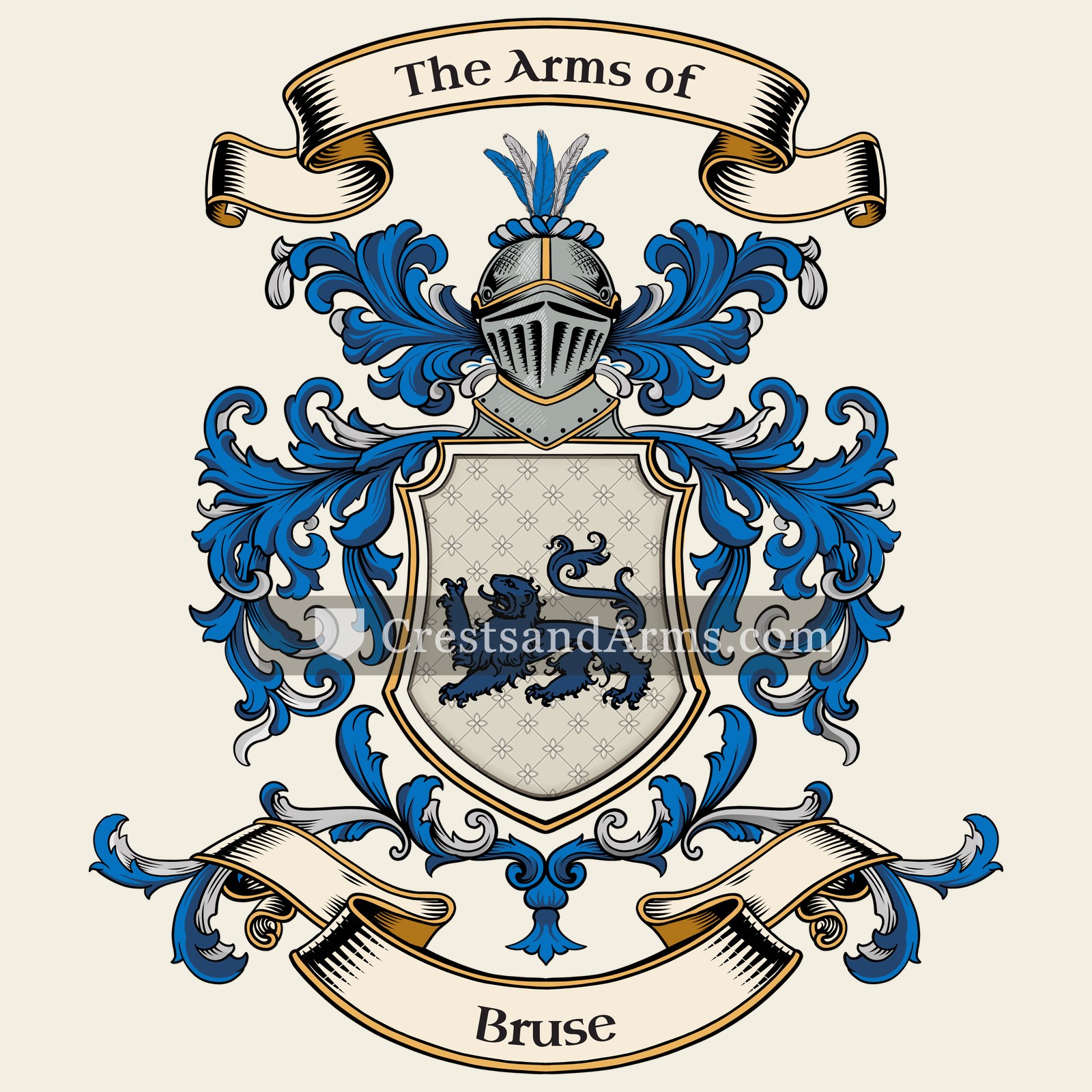 The Bruse coat of arms