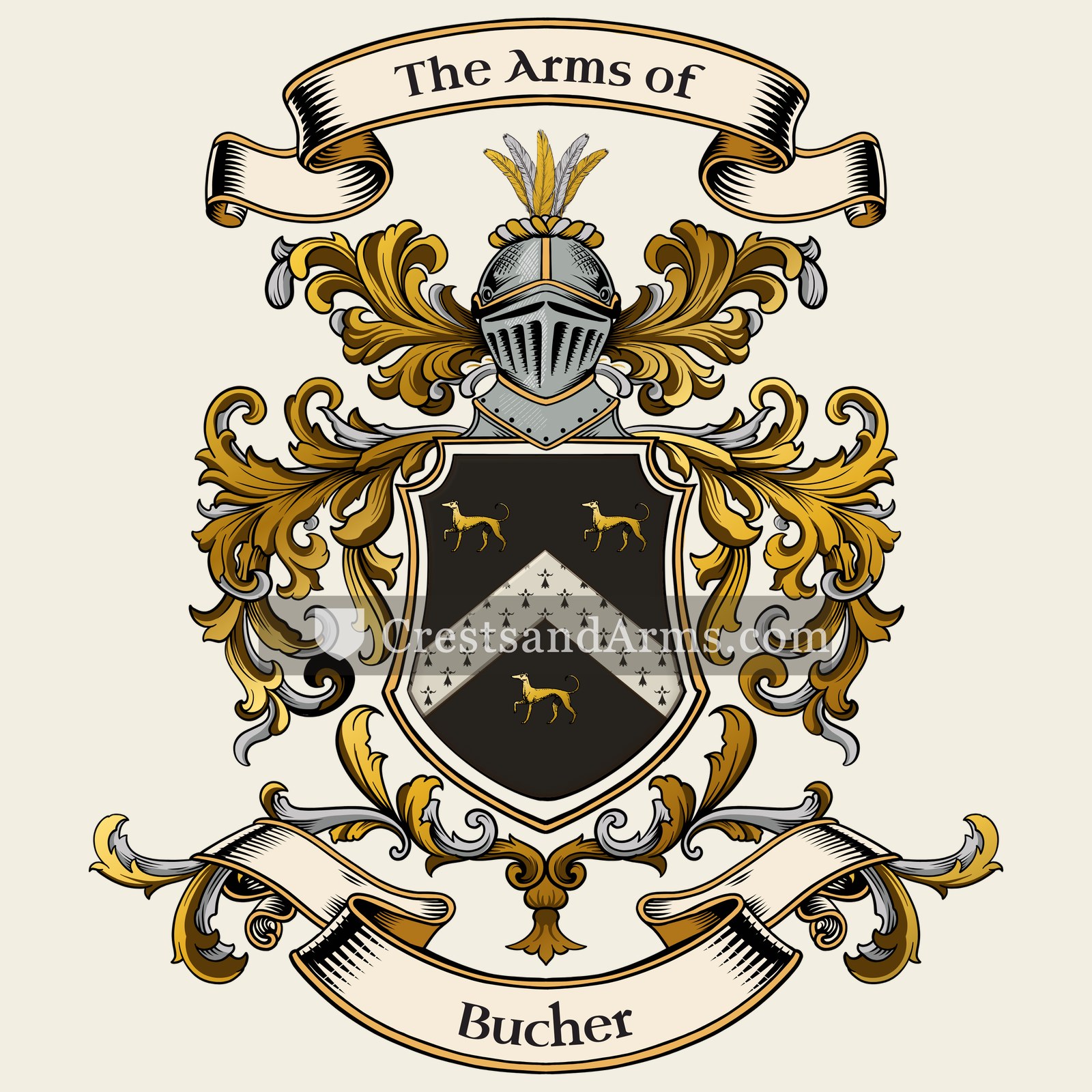 The Bucher coat of arms