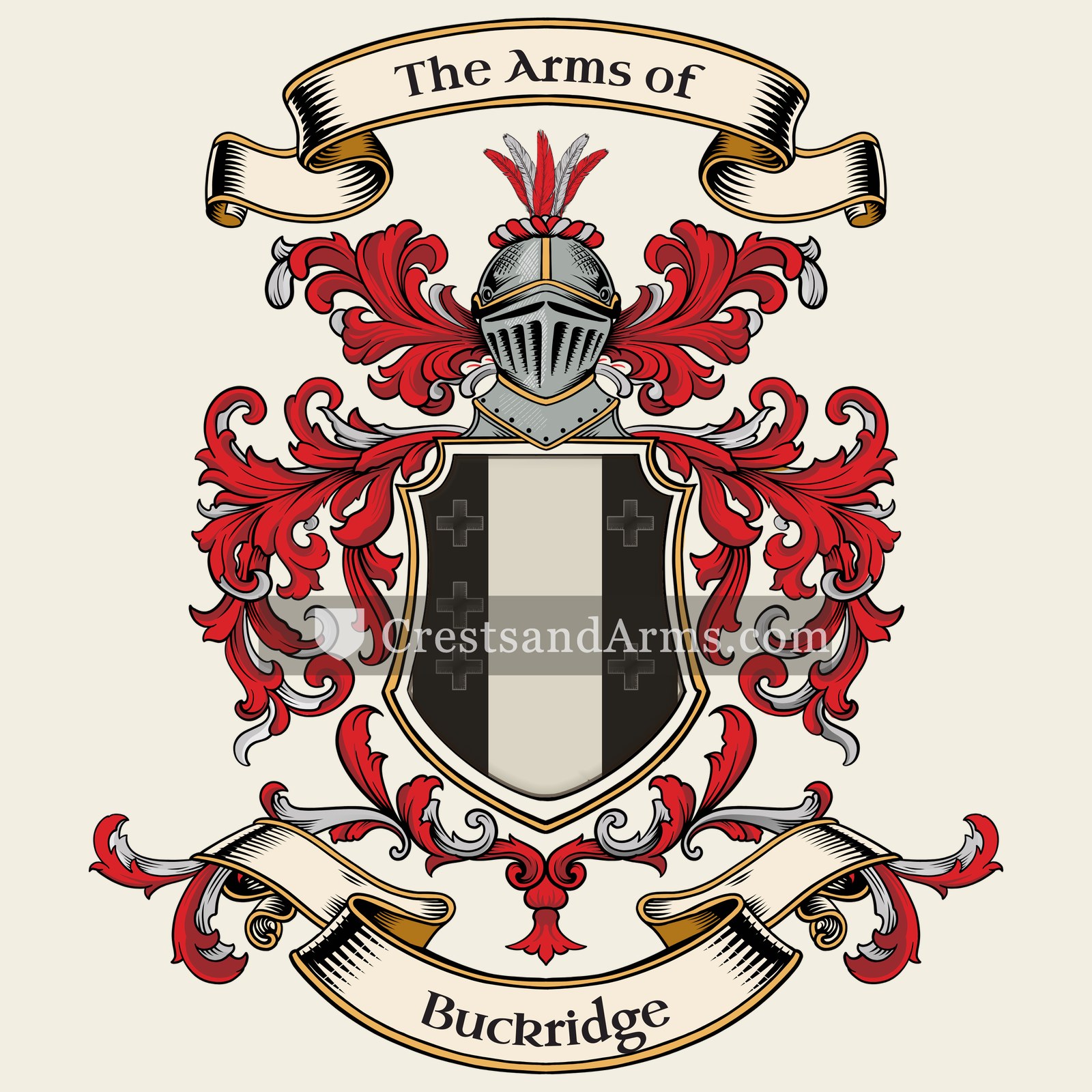 The Buckridge coat of arms