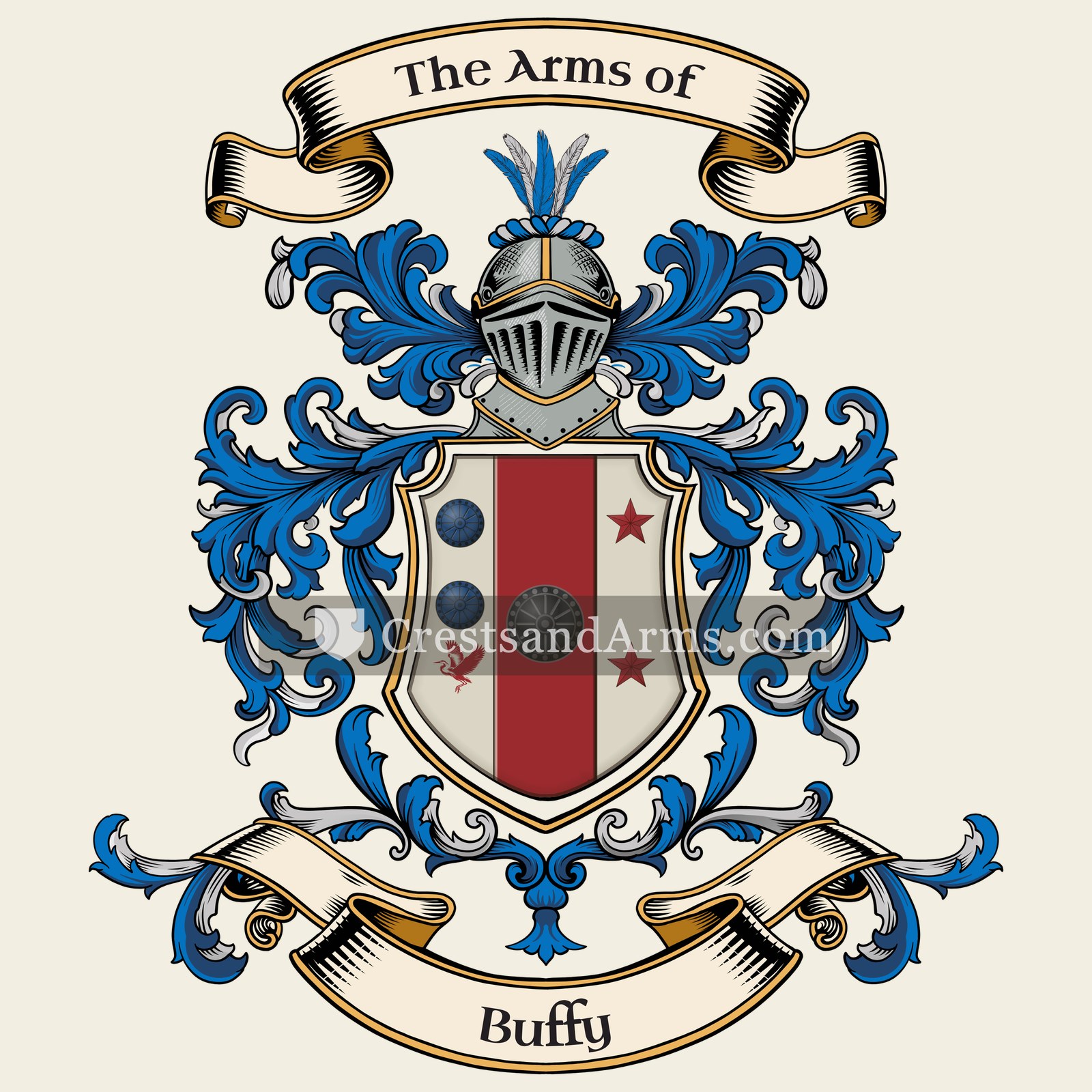 The Buffy coat of arms