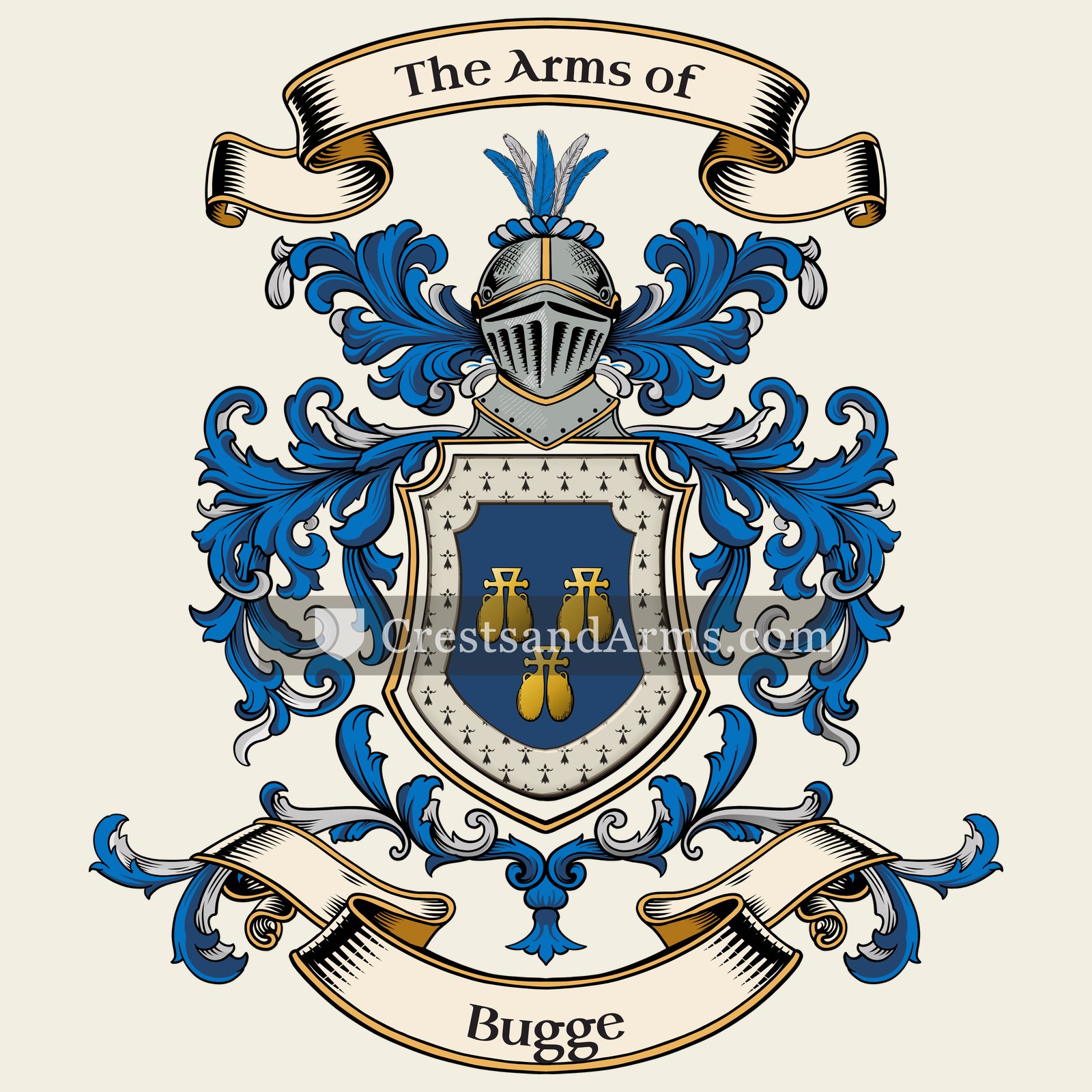 The Bugge coat of arms