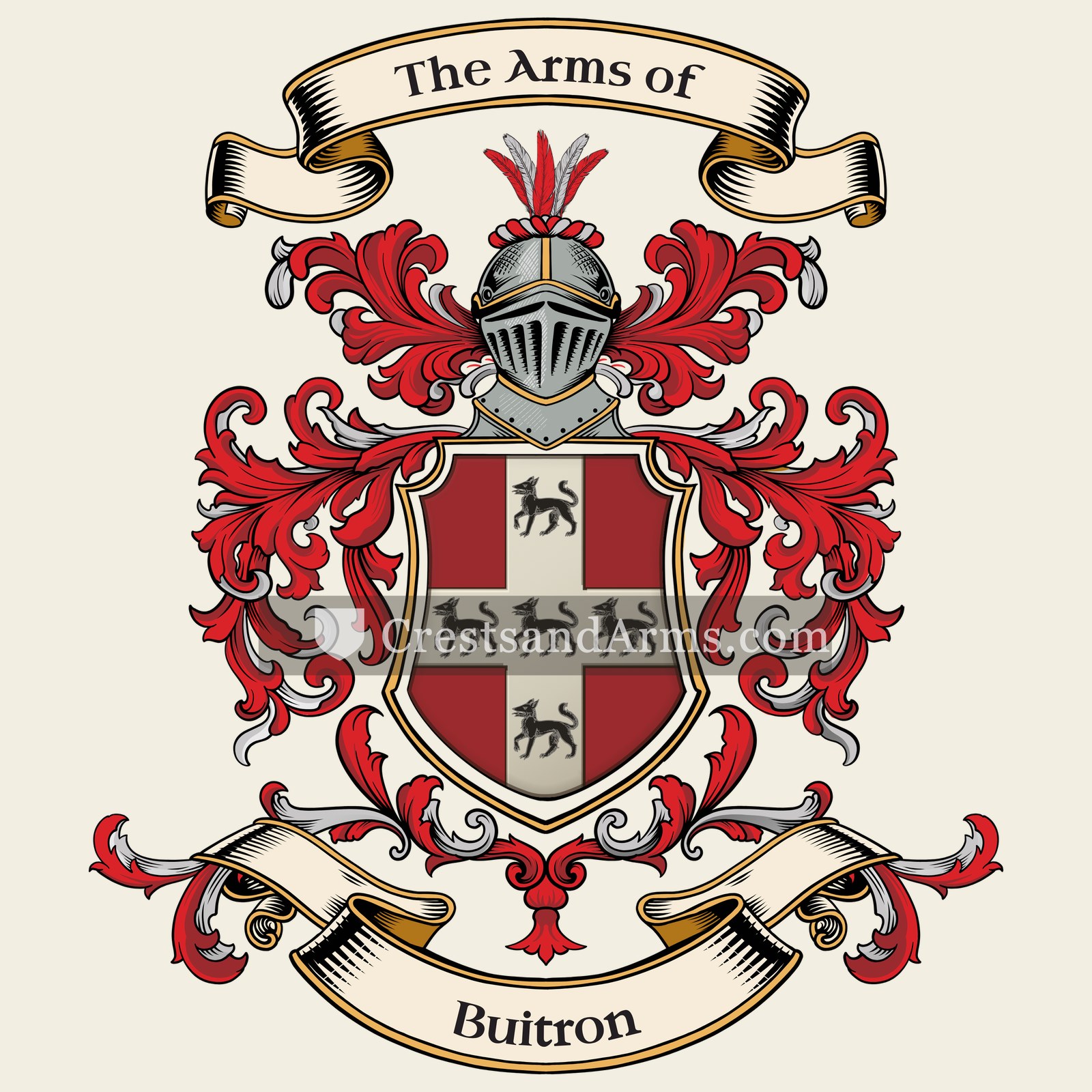 The Buitron coat of arms