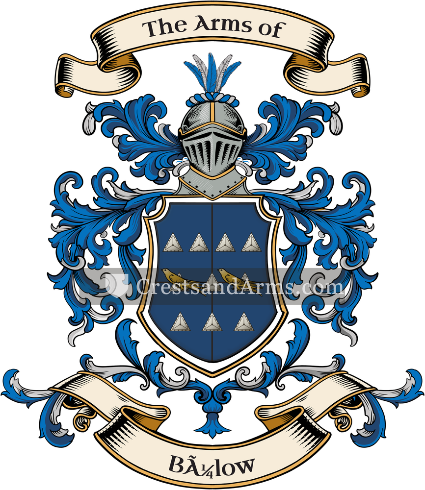 The Bülow coat of arms, drawn from the recorded blazon