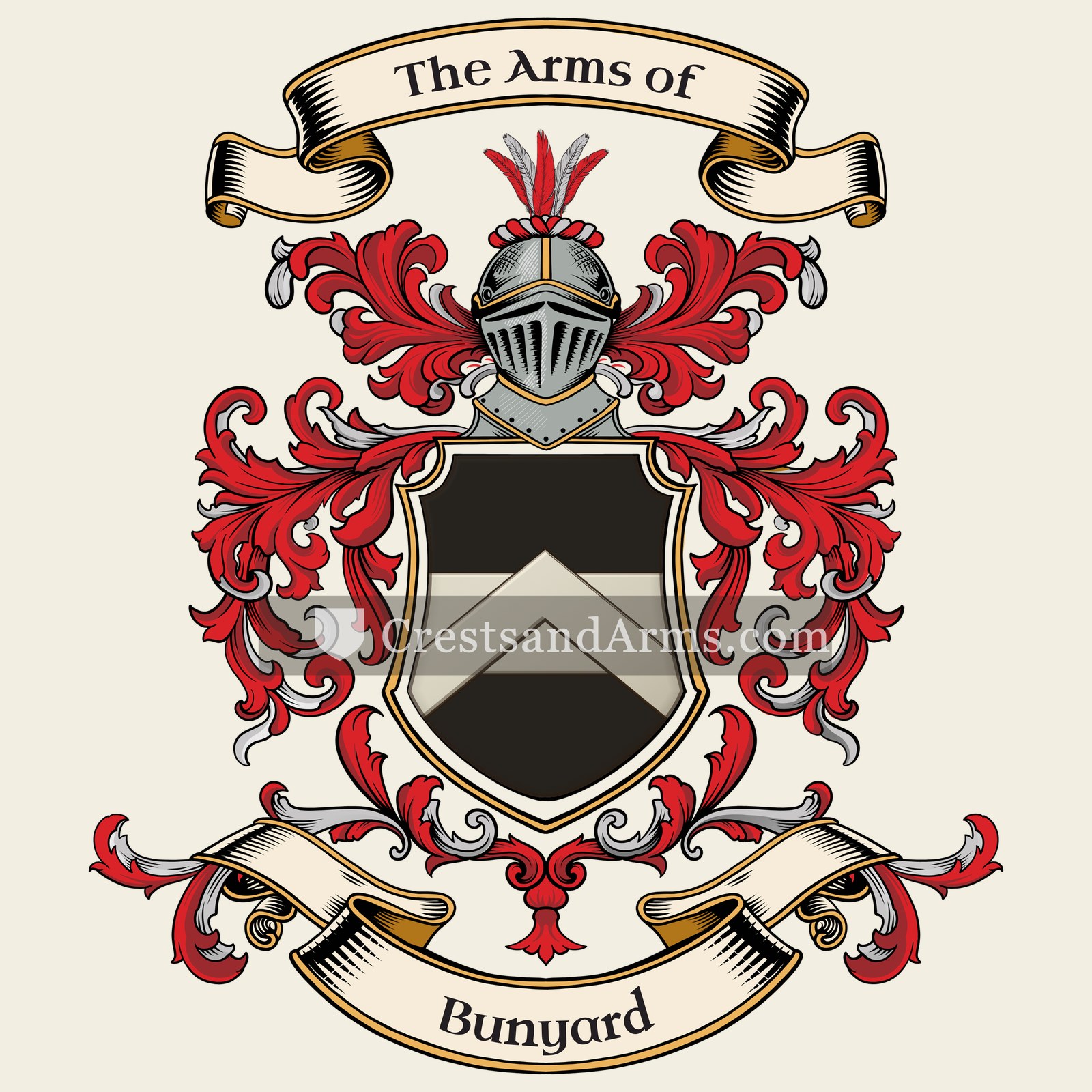 The Bunyard coat of arms
