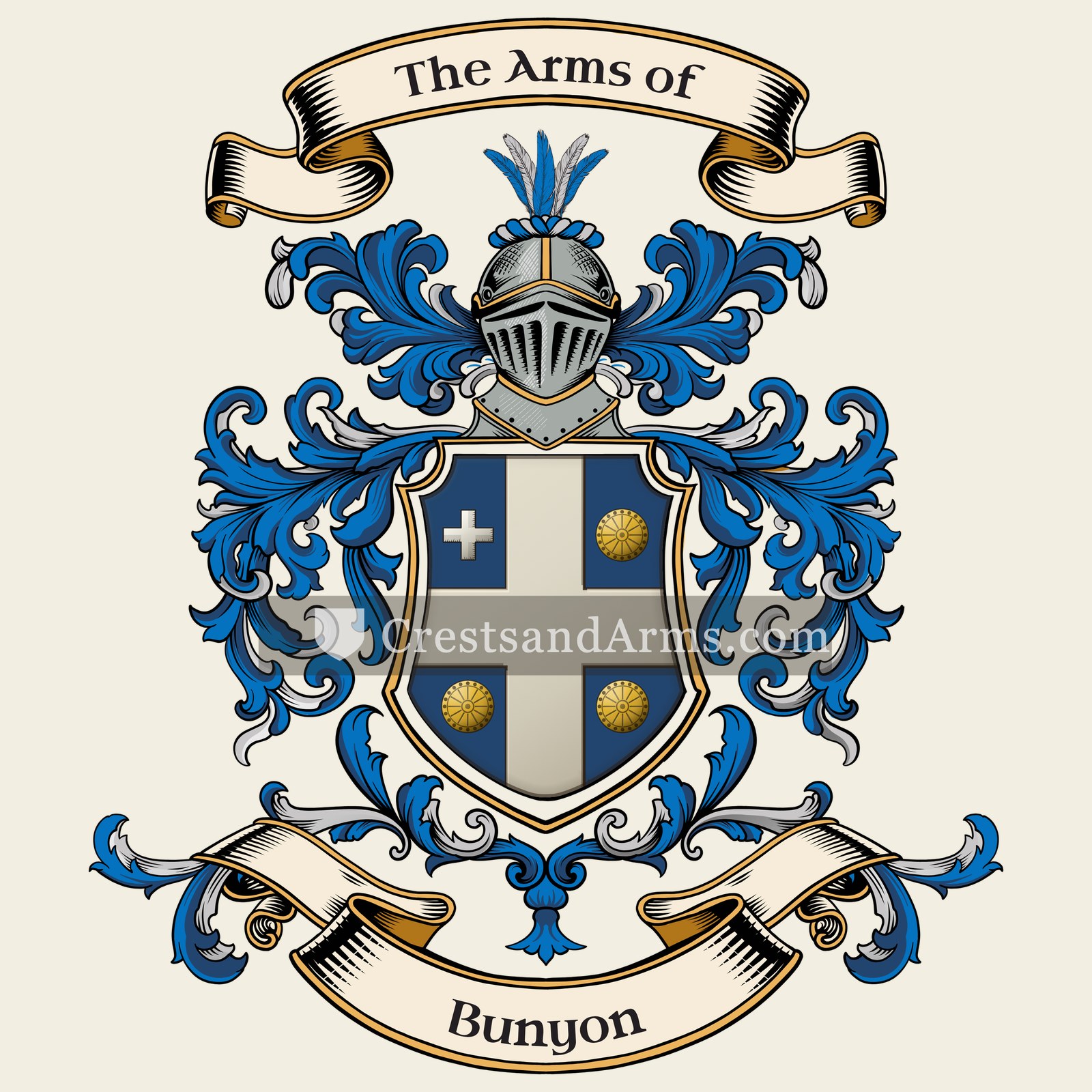 The Bunyon coat of arms