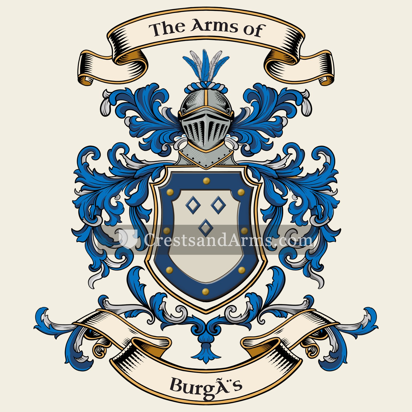 The Burgès coat of arms