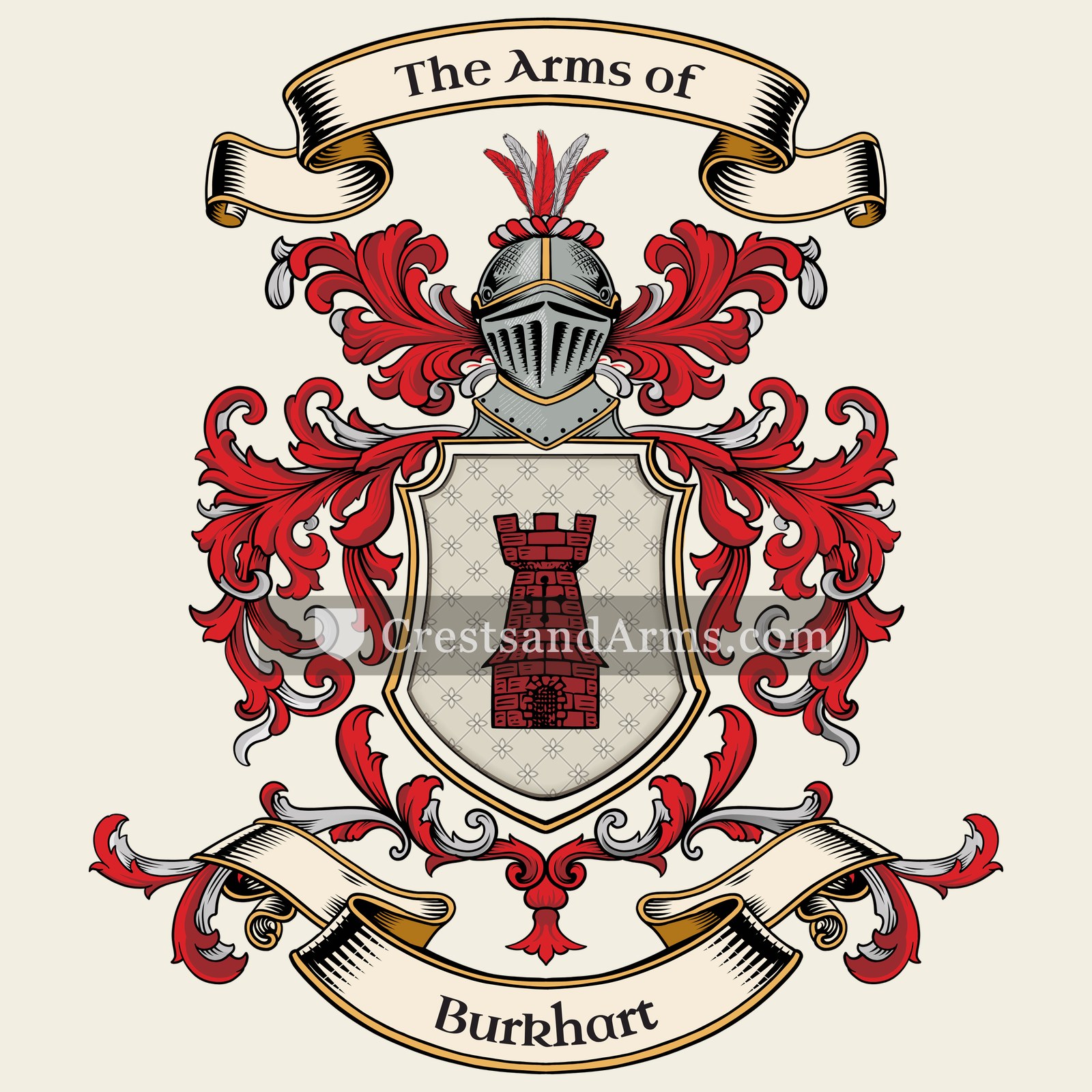 The Burkhart coat of arms