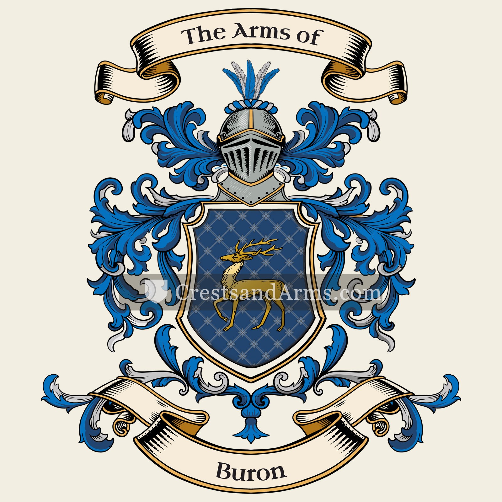 The Buron coat of arms