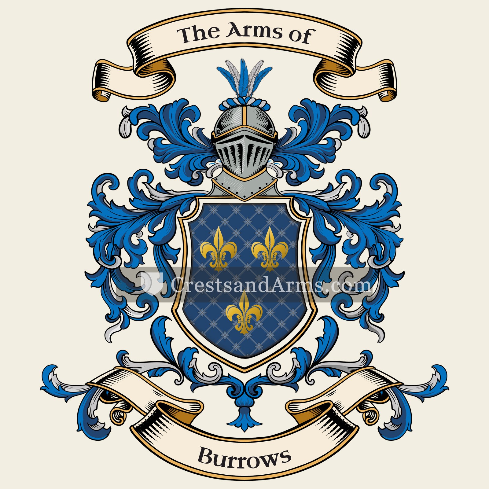 The Burrows coat of arms