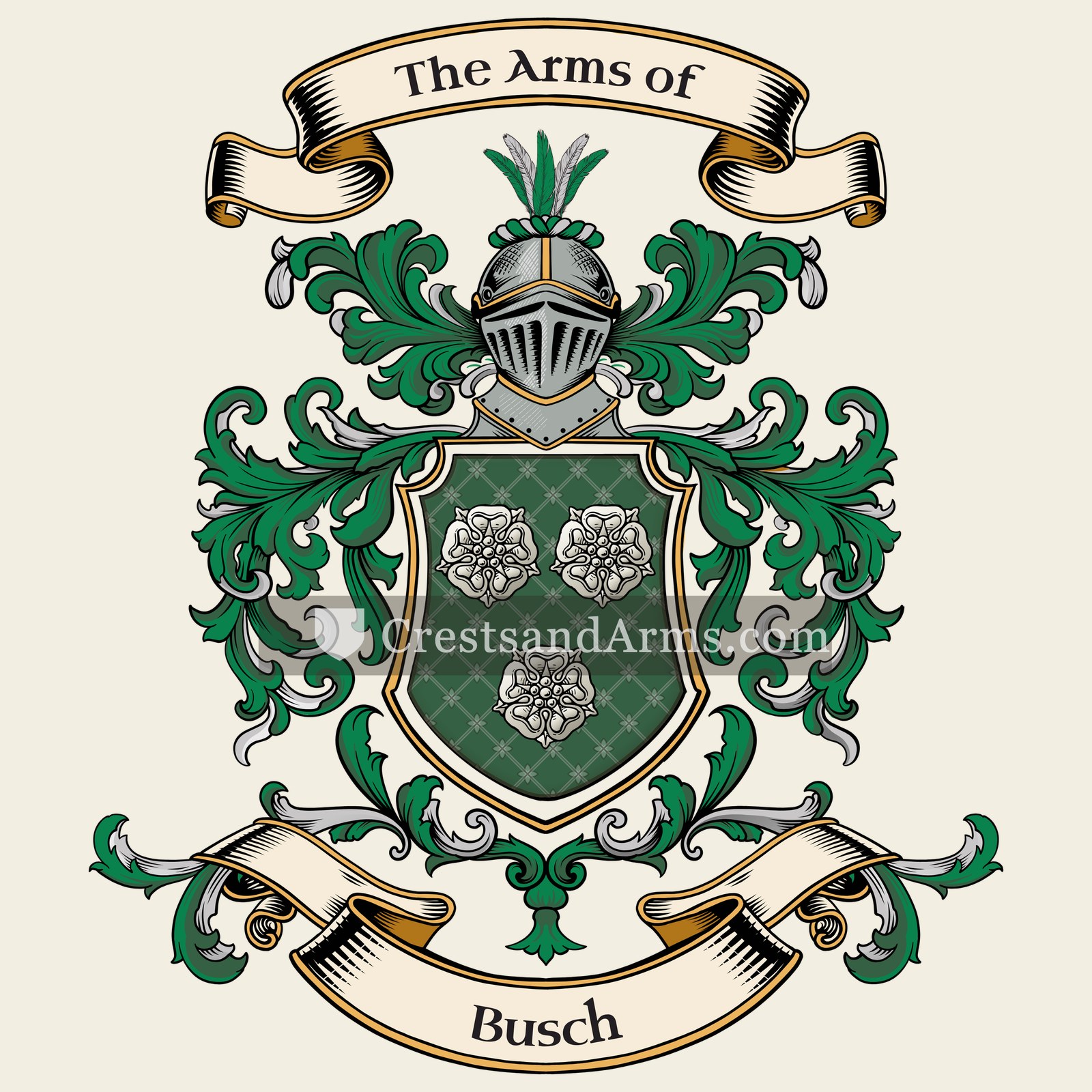 The Busch coat of arms