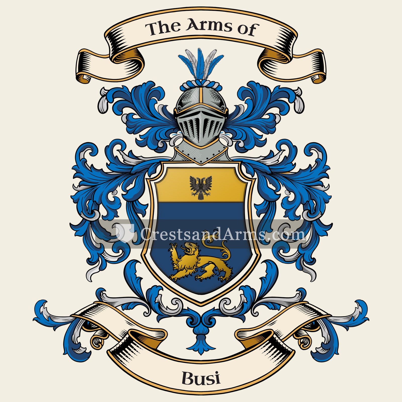 The Busi coat of arms