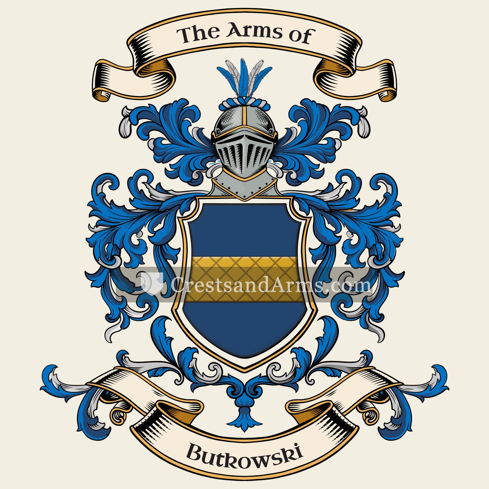 The Butkowski coat of arms