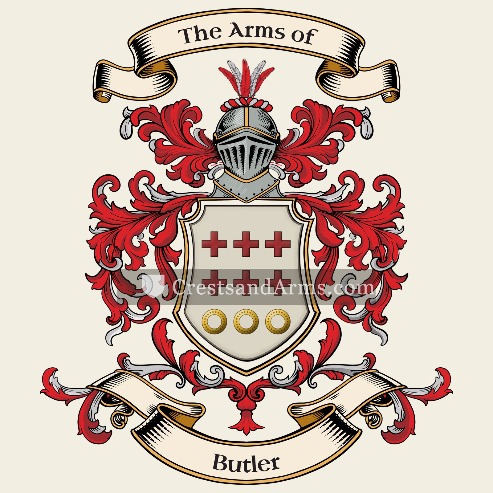 The Butler coat of arms