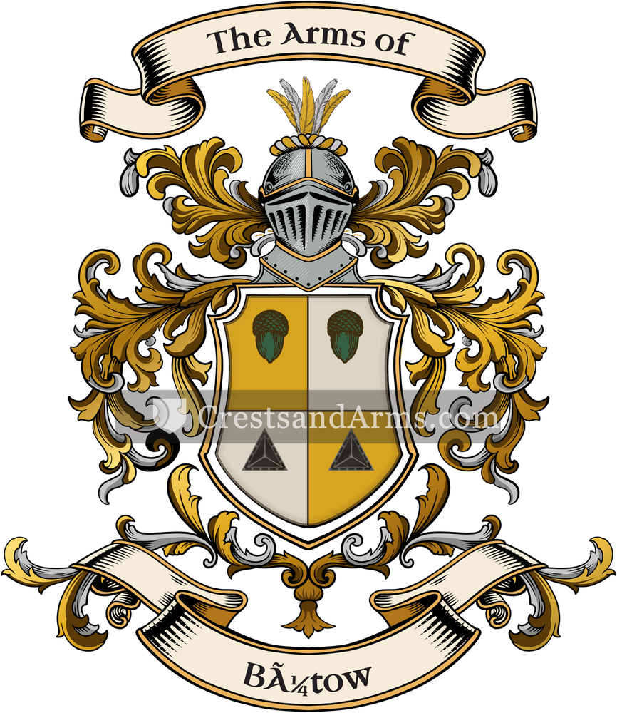 The Bütow coat of arms, drawn from the recorded blazon
