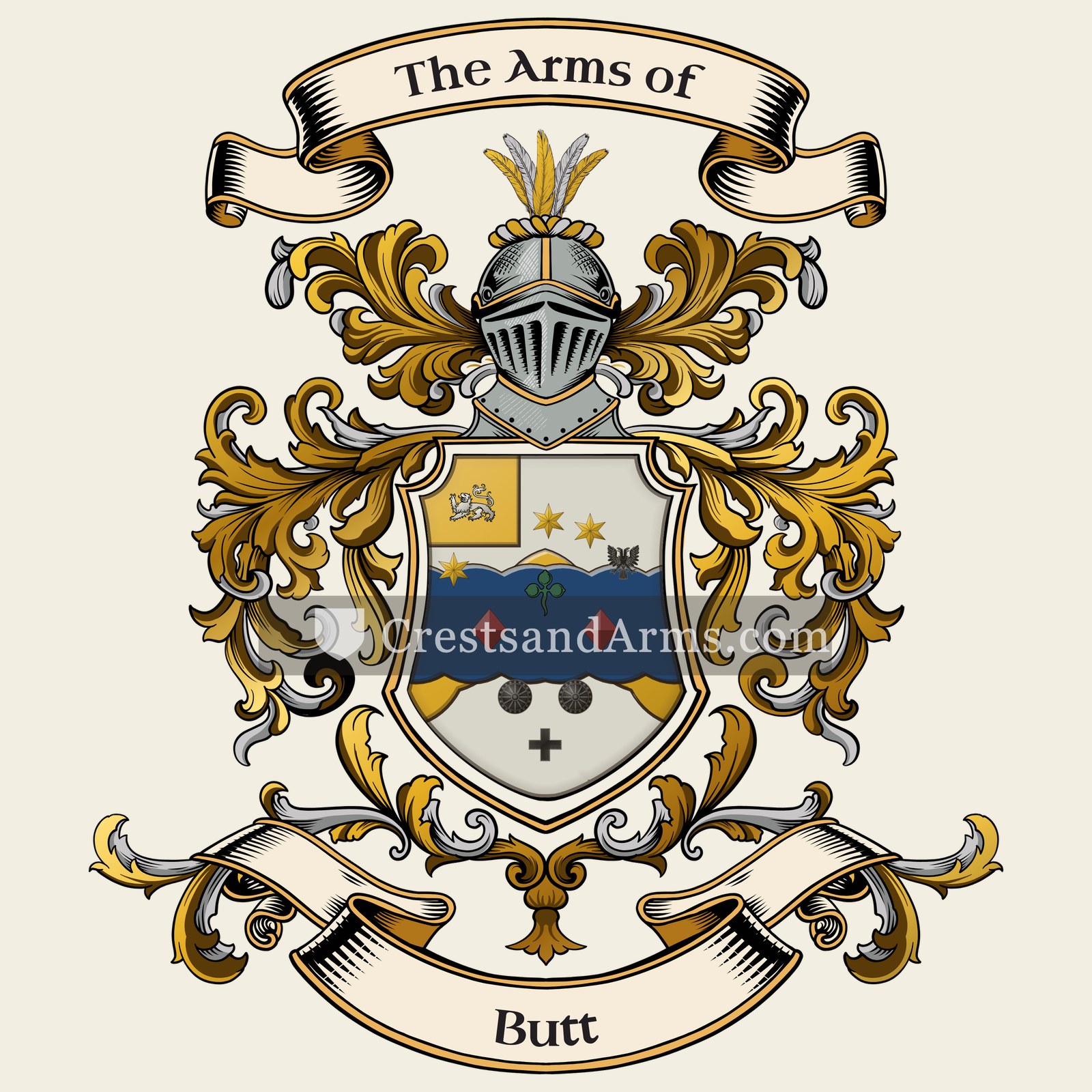 The Butt coat of arms
