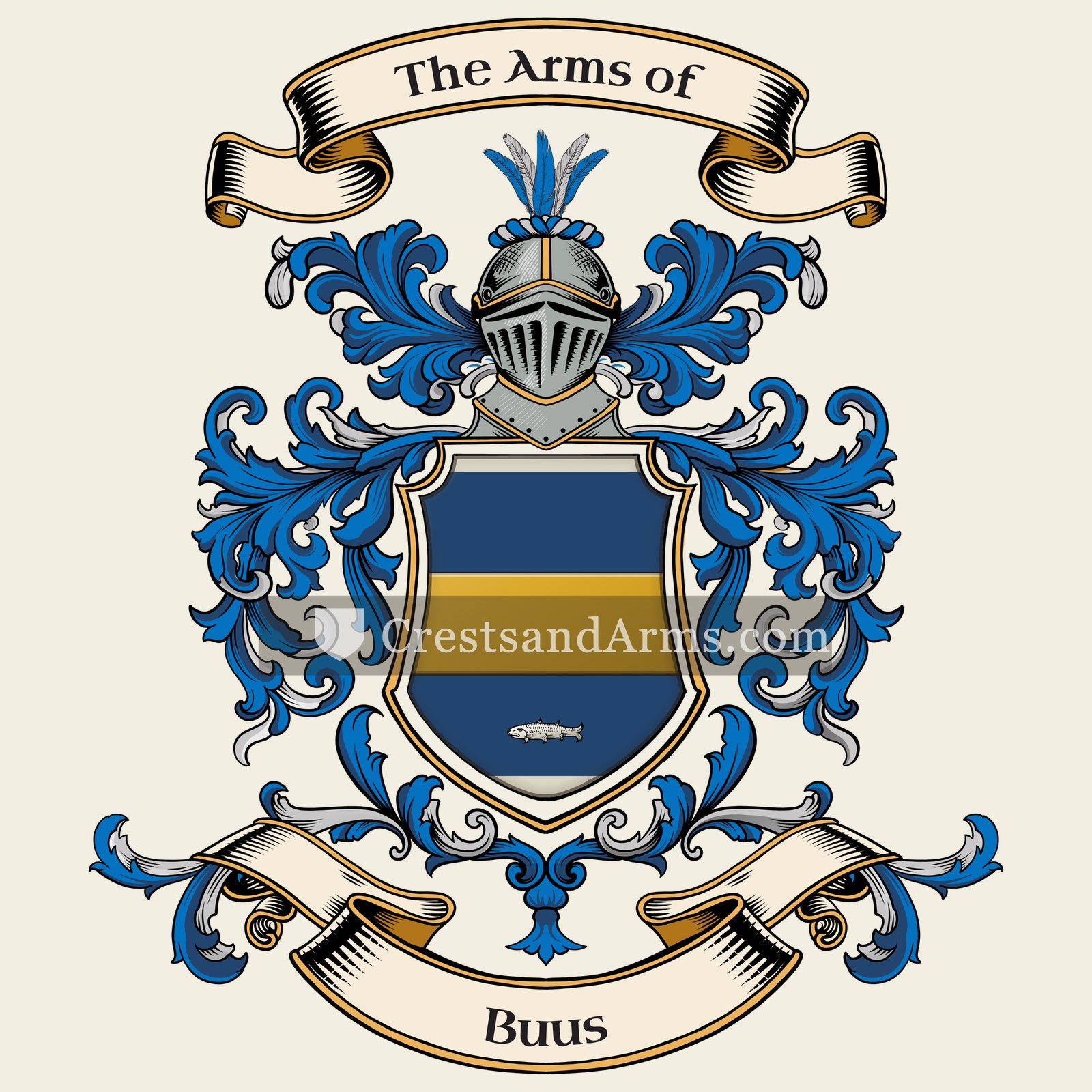 The Buus coat of arms