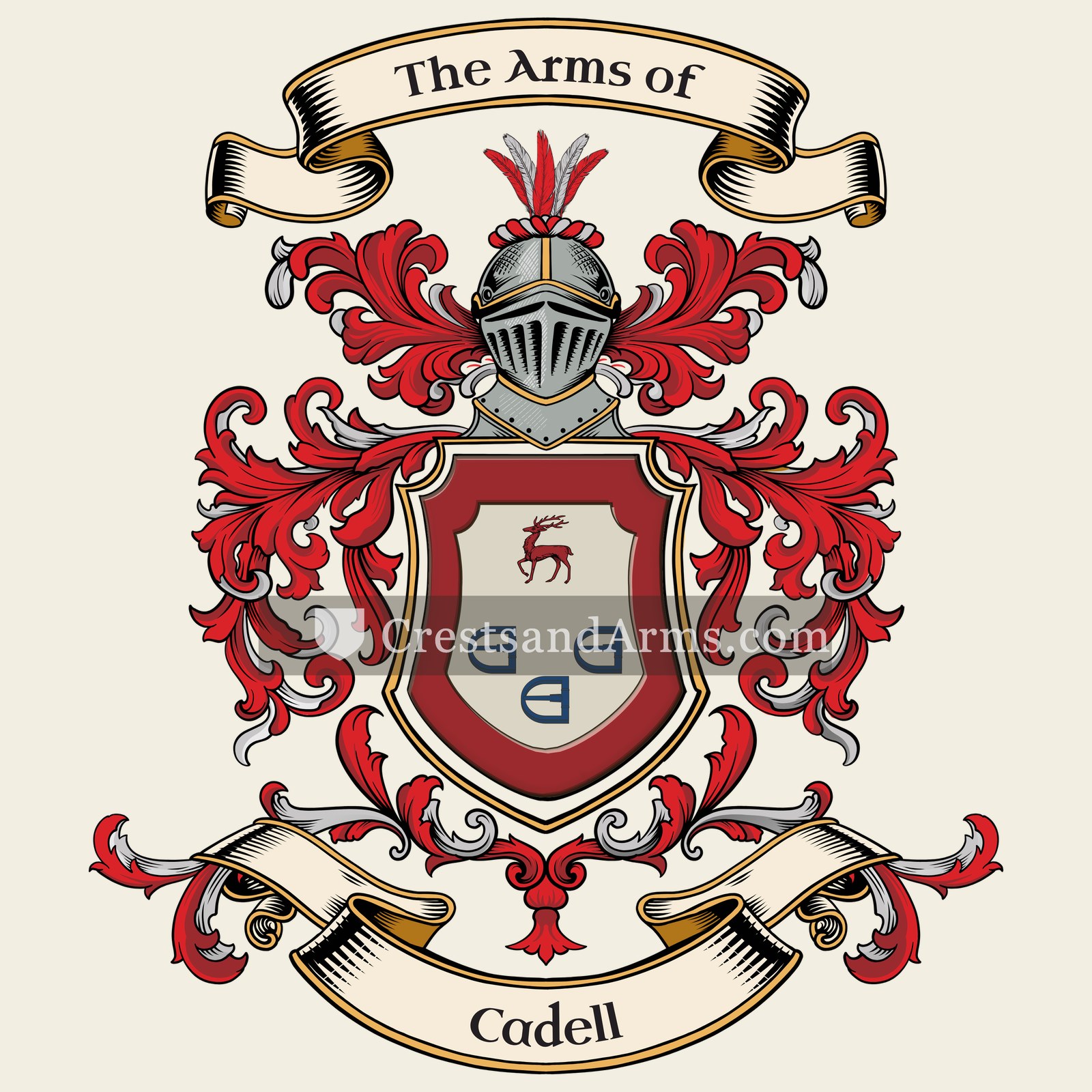 The Cadell coat of arms