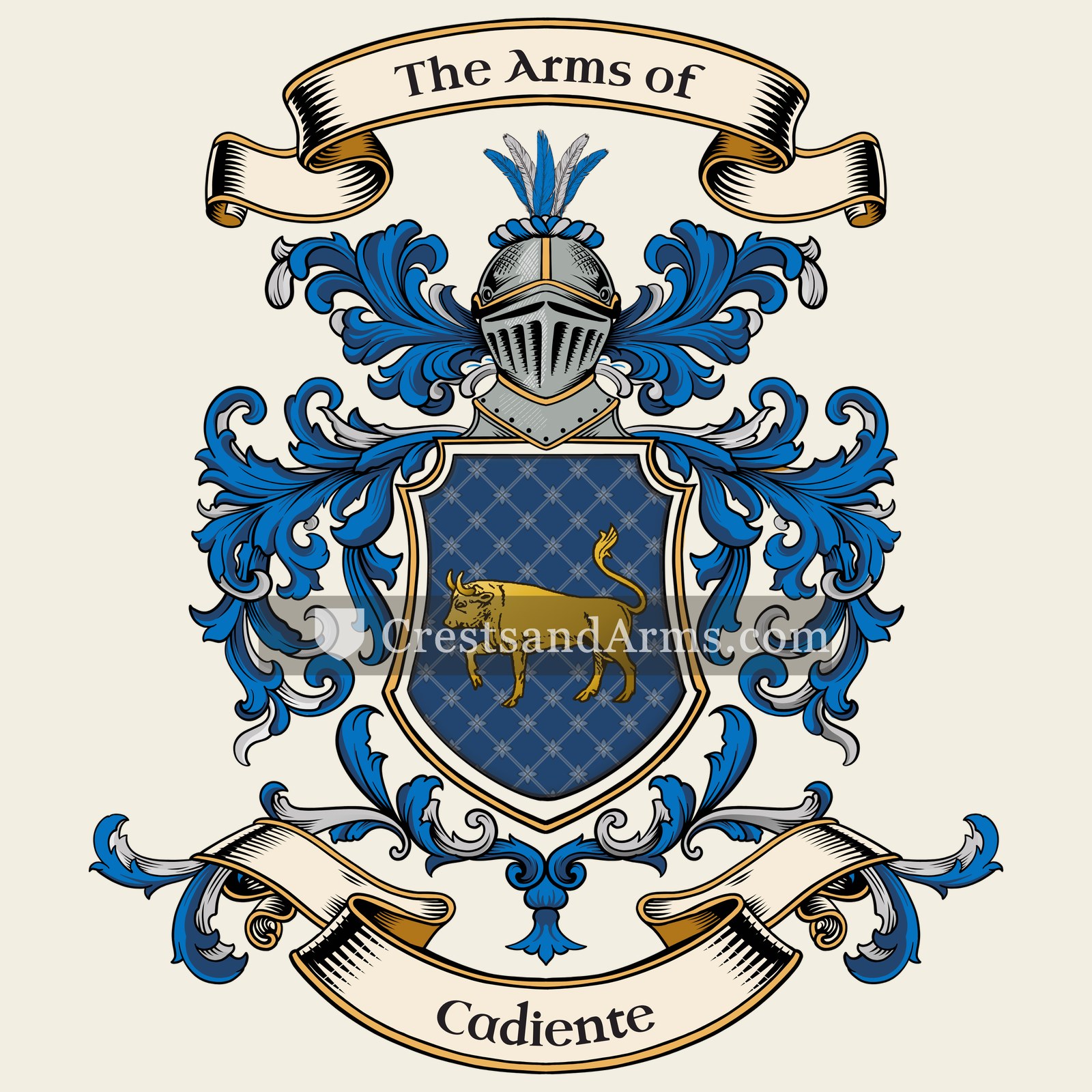 The Cadiente coat of arms
