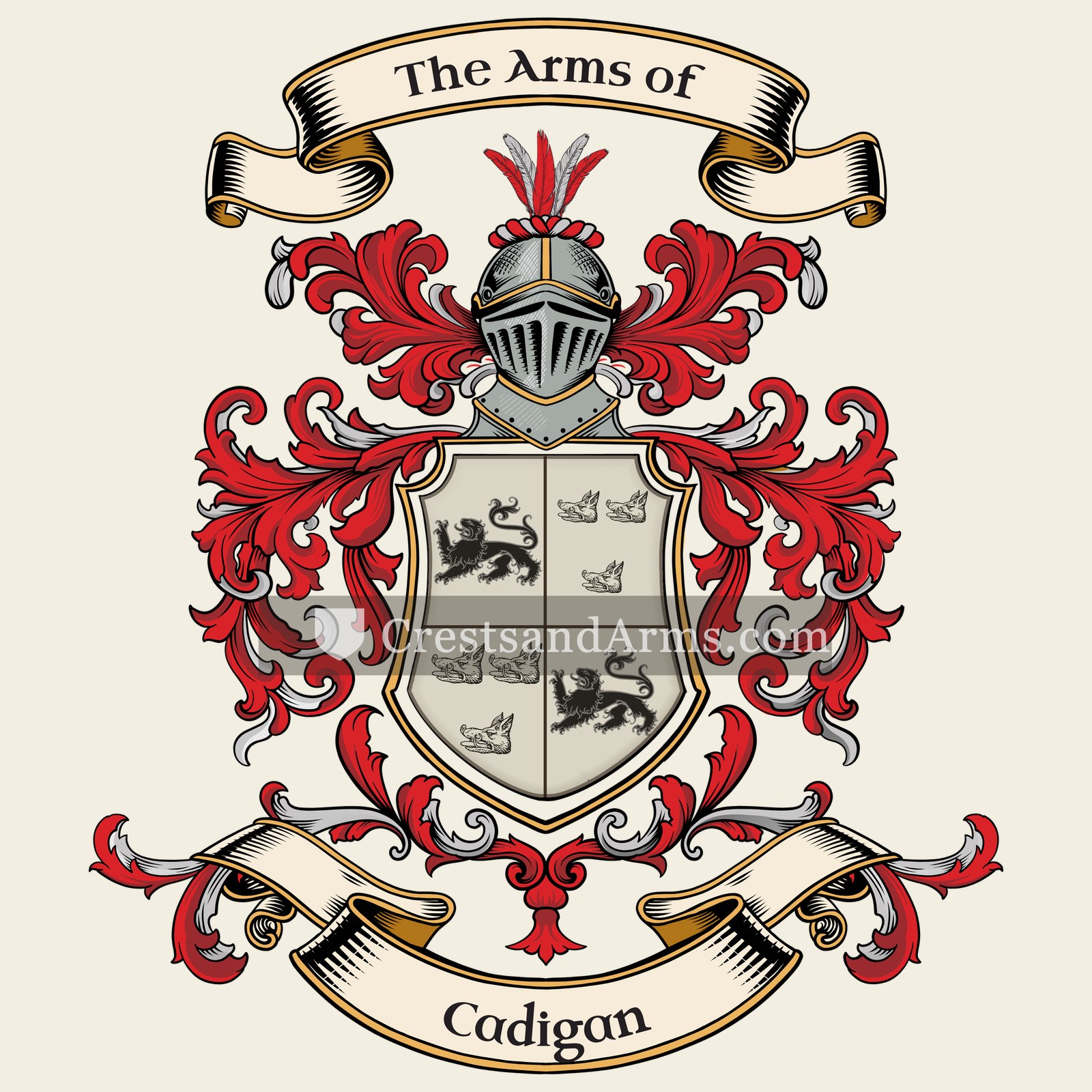 The arms