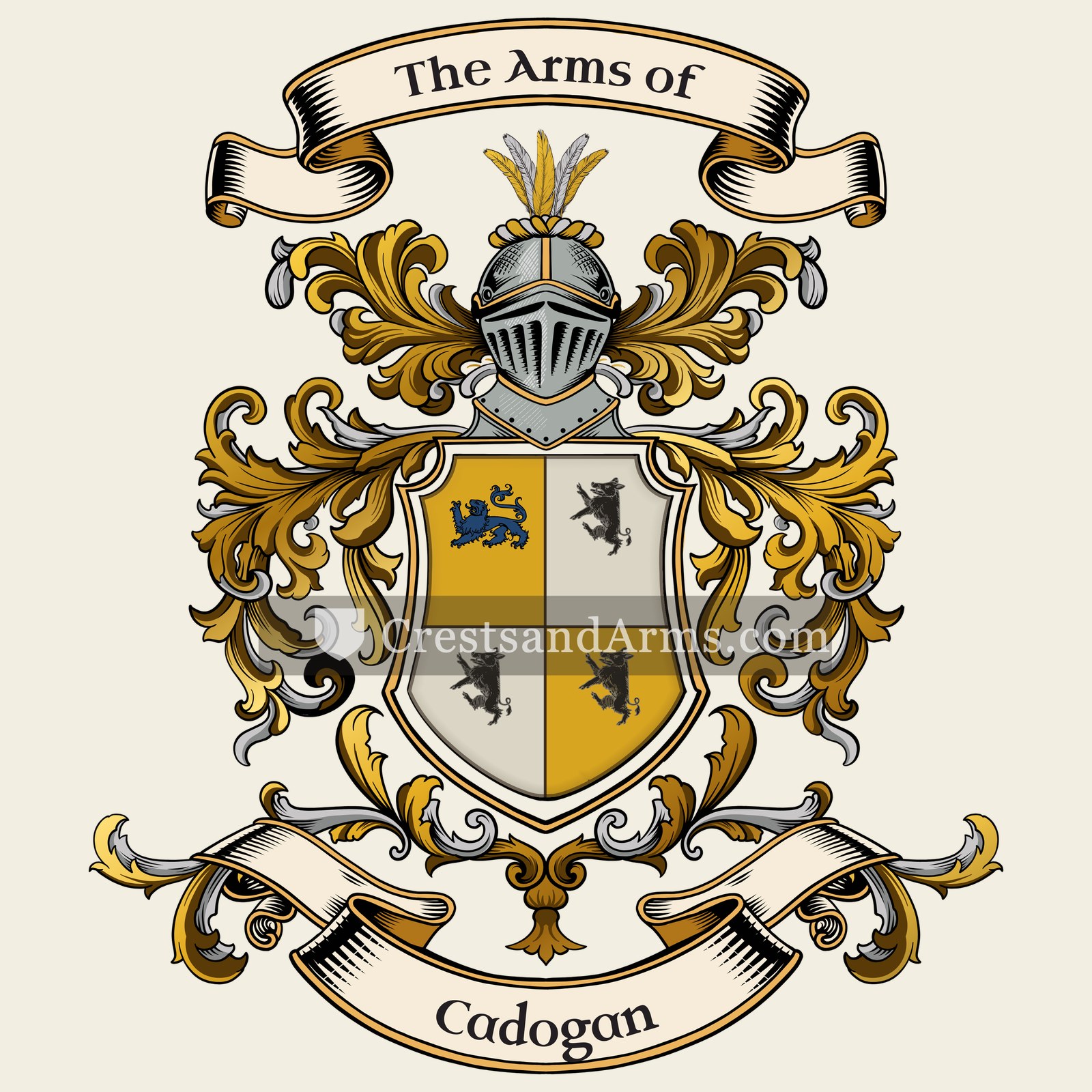 The Cadogan coat of arms