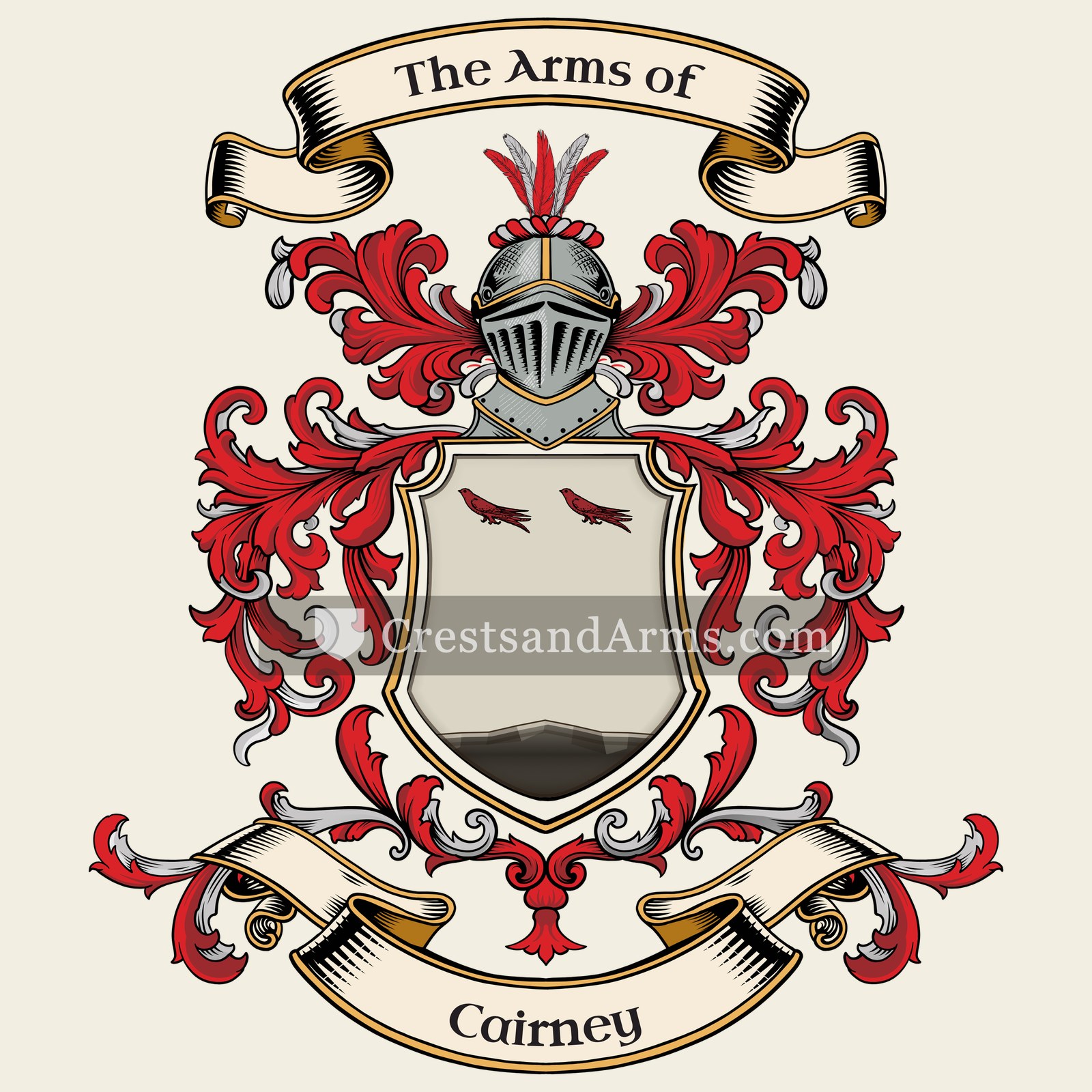 The Cairney coat of arms