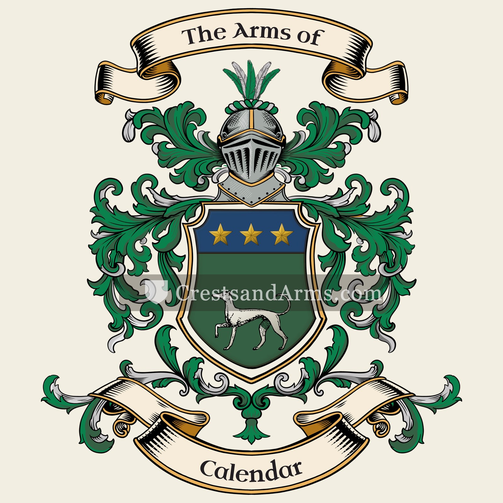 The Calendar coat of arms